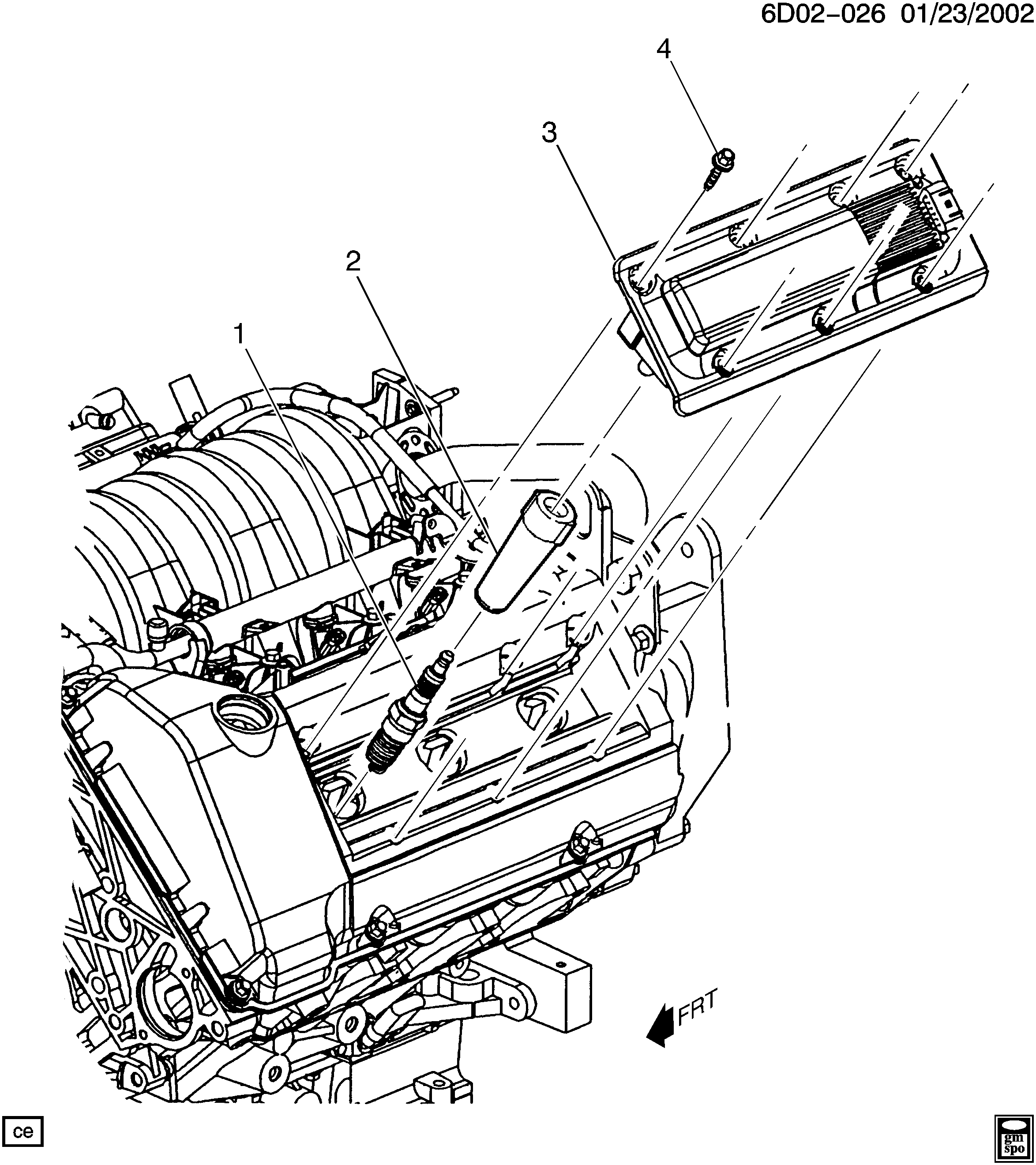 Buick 90 584 337 - Запалителна бобина vvparts.bg