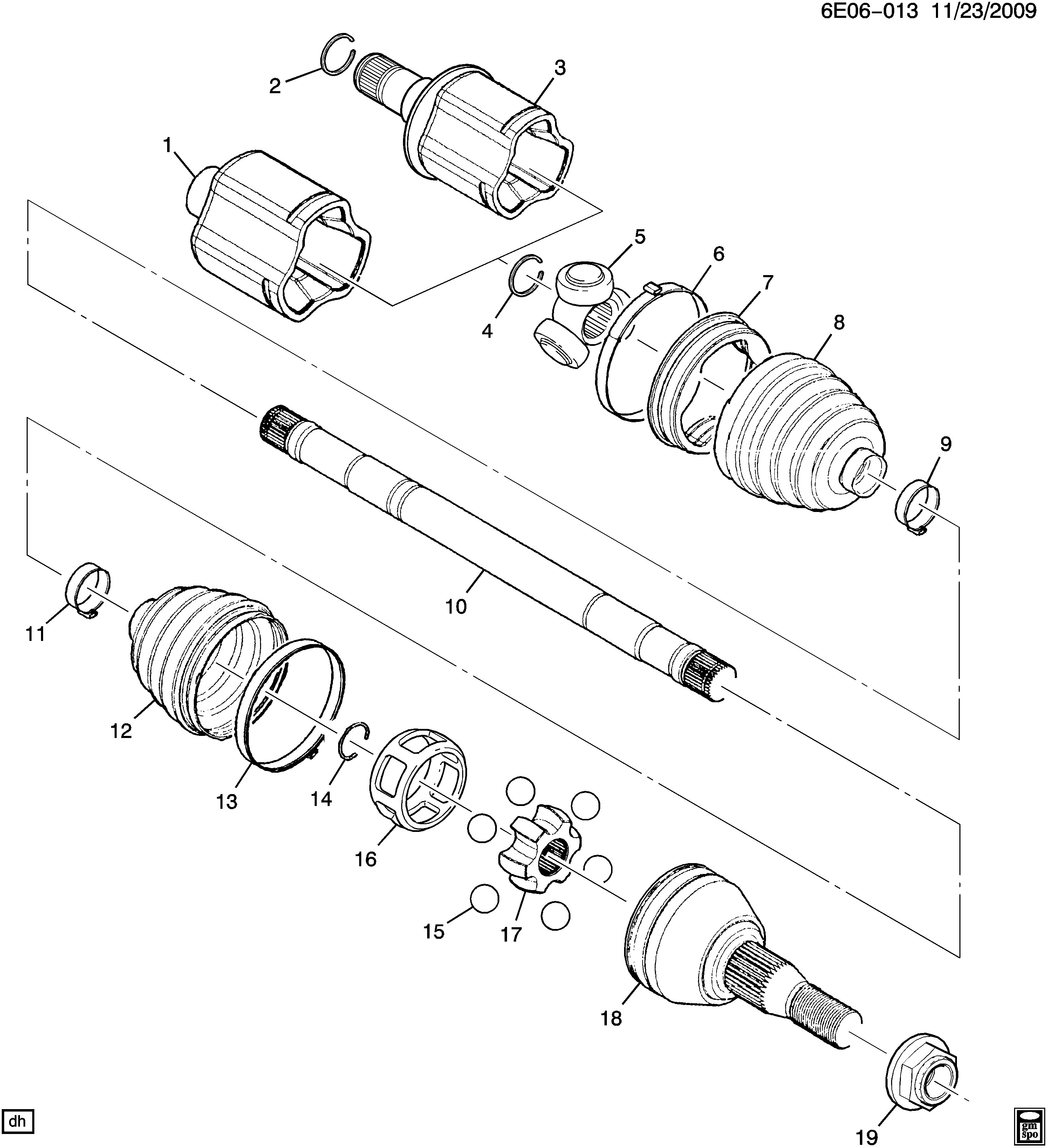 General Motors 88957226 - Маншон, полуоска vvparts.bg