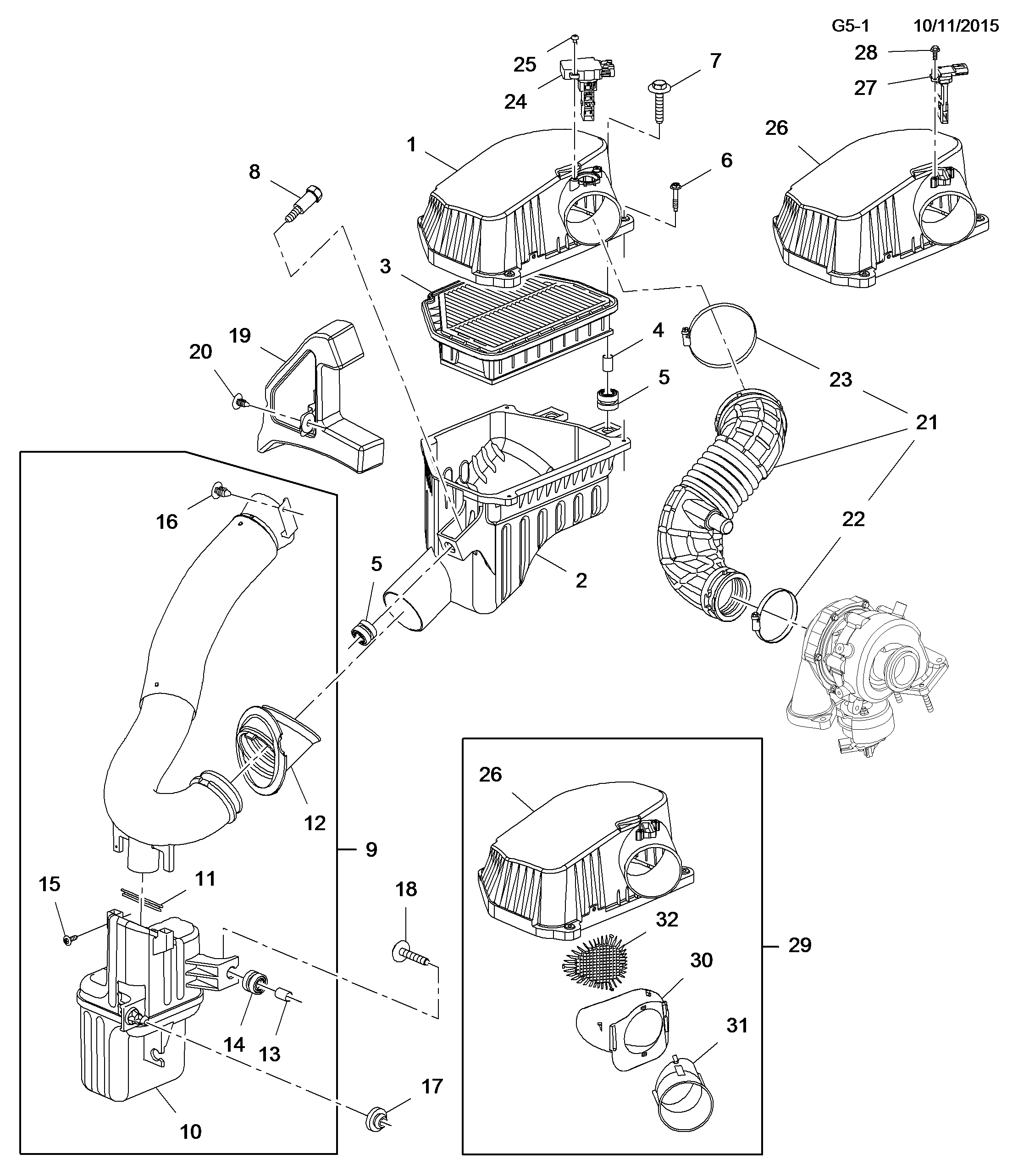 Vauxhall 48 02 876 - Въздушен филтър vvparts.bg