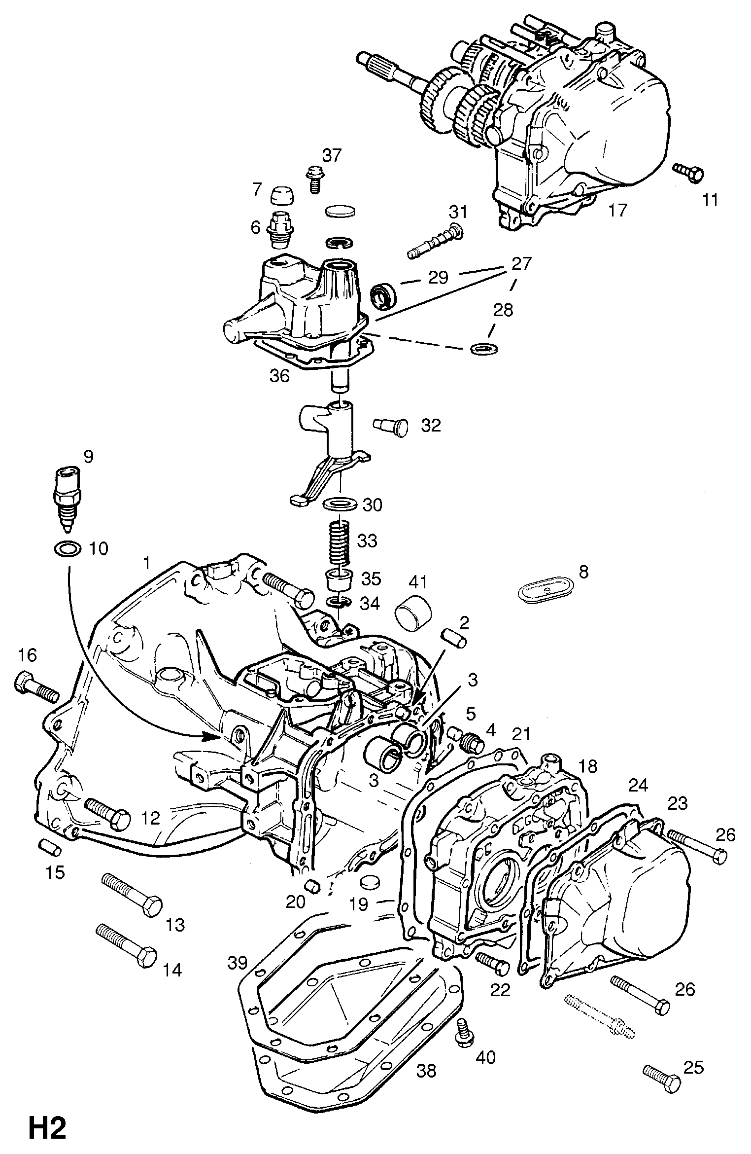 Opel 12 39 271 - Включвател, светлини за движение на заден ход vvparts.bg