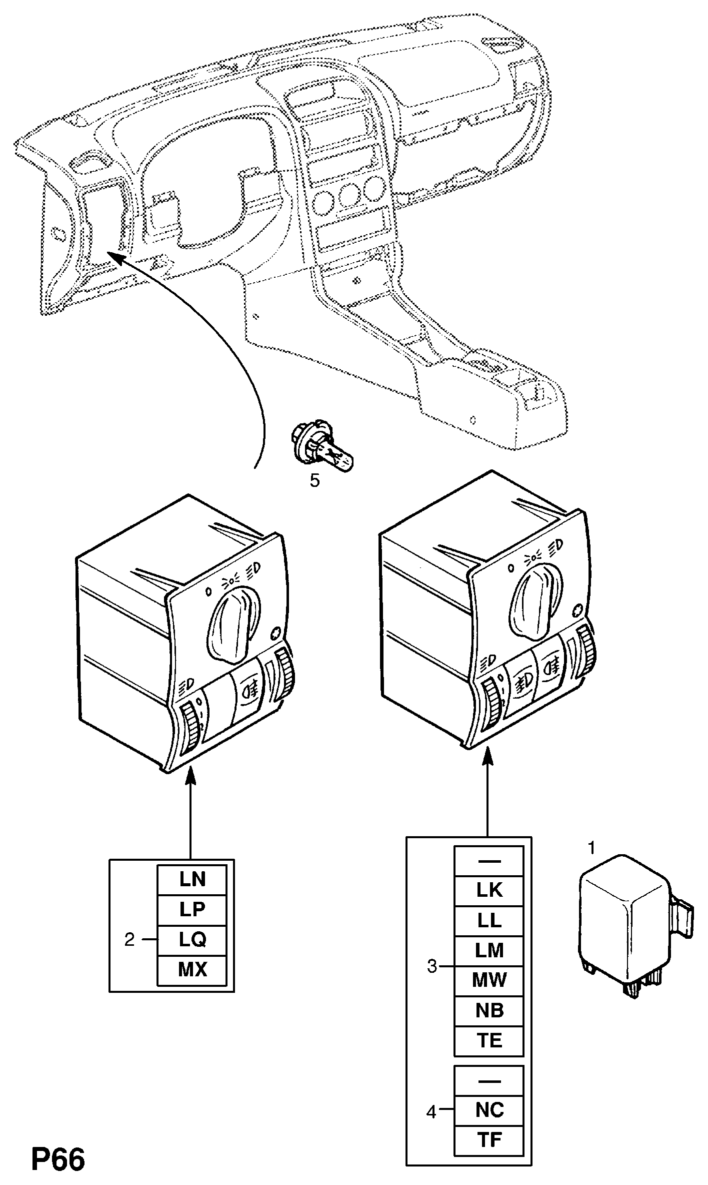 General Motors 2098947 - Крушка с нагреваема жичка, задни светлини / за мъгла vvparts.bg