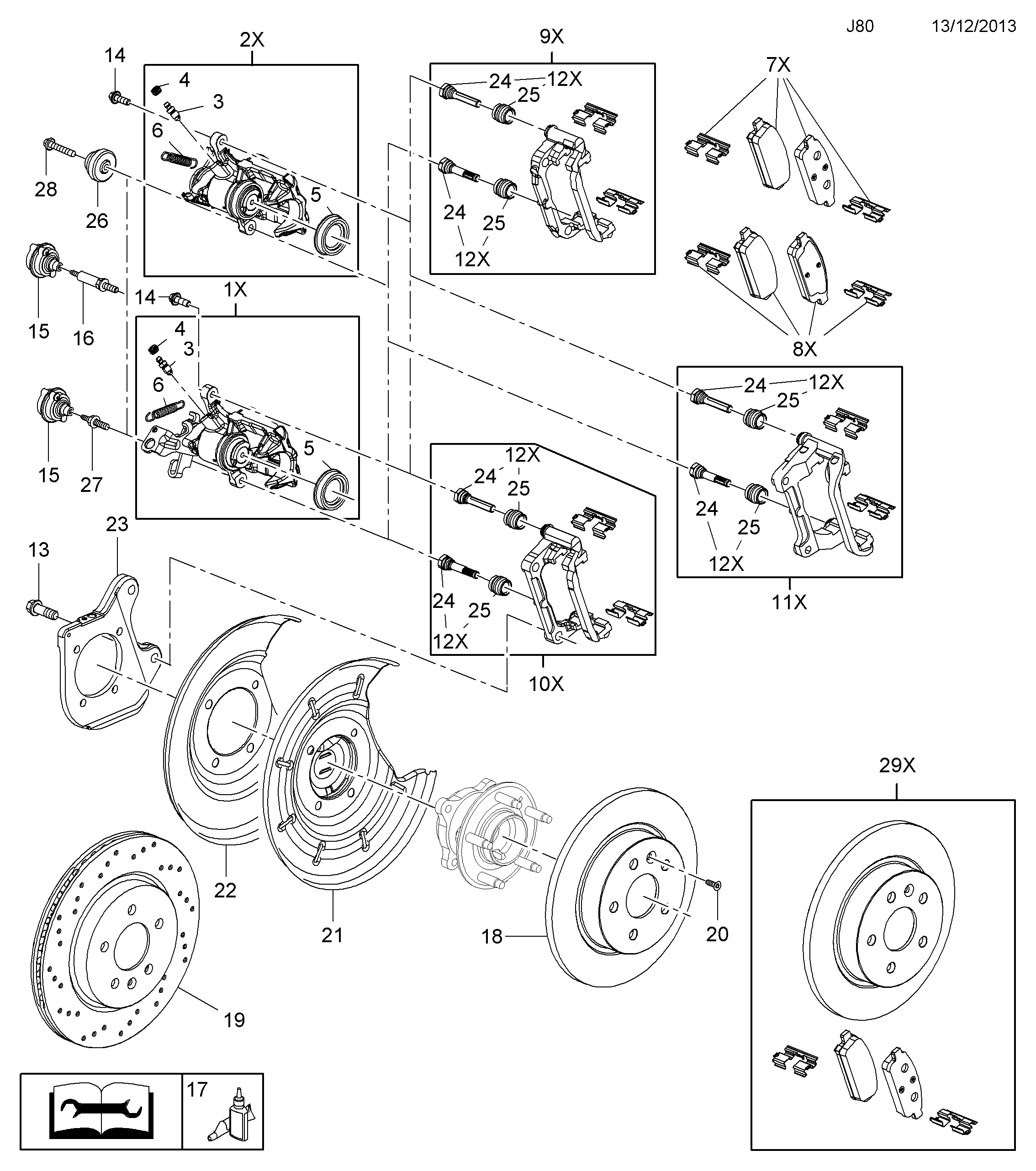 CHEVROLET (SGM) 569075 - Спирачен диск vvparts.bg