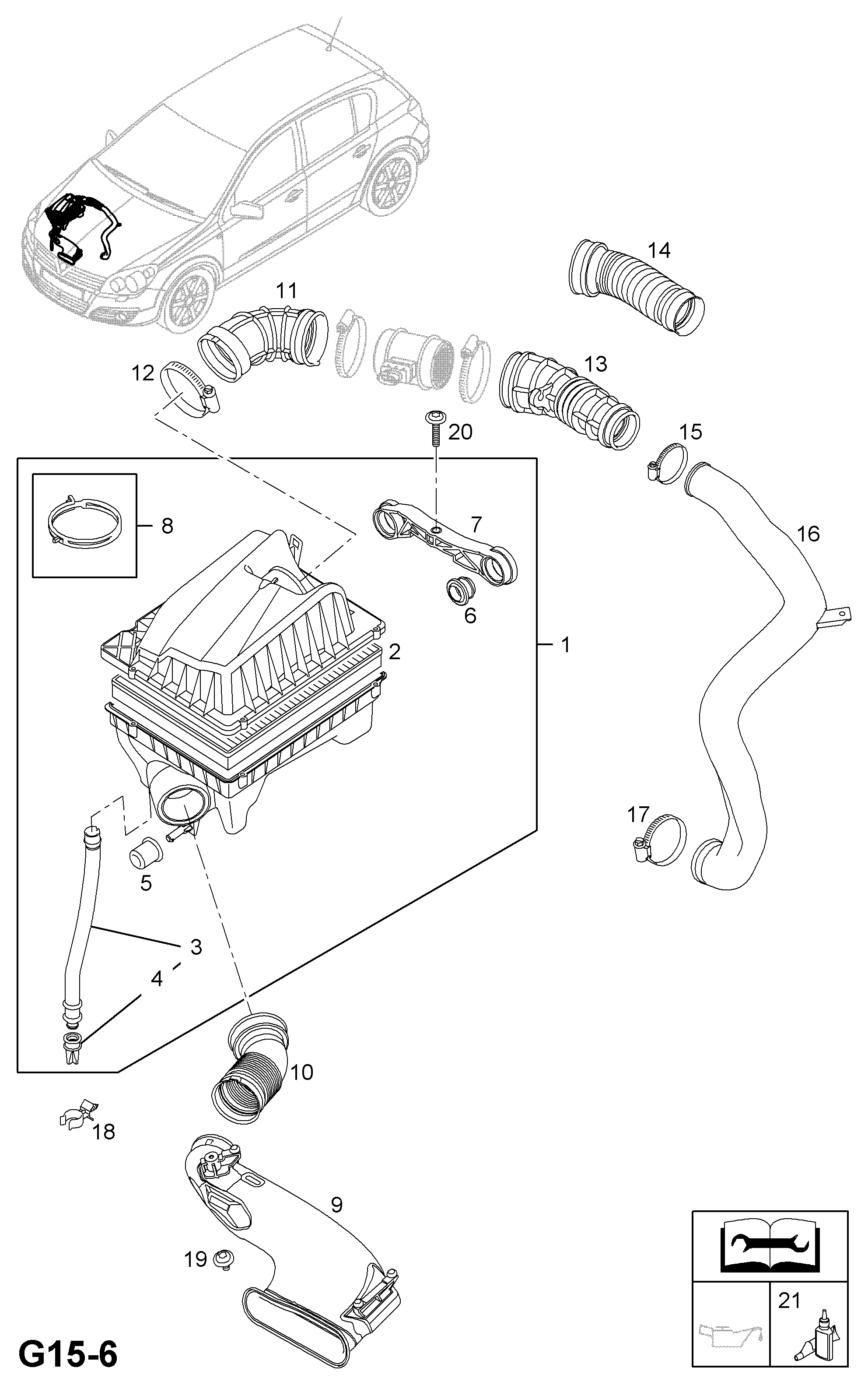 General Motors 835632 - Въздушен филтър vvparts.bg