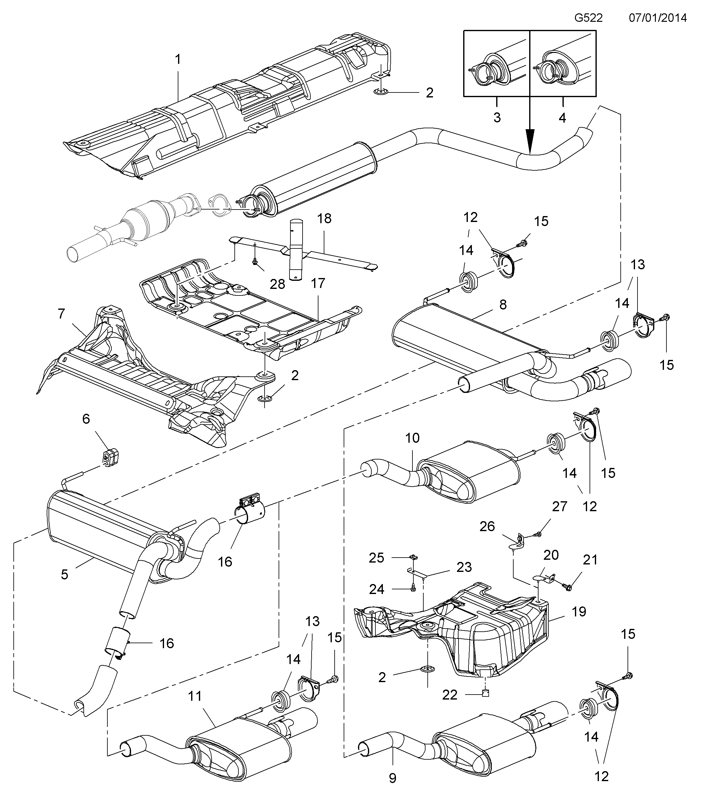 Opel 8 56 078 - Тръбна връзка, изпускателна система vvparts.bg