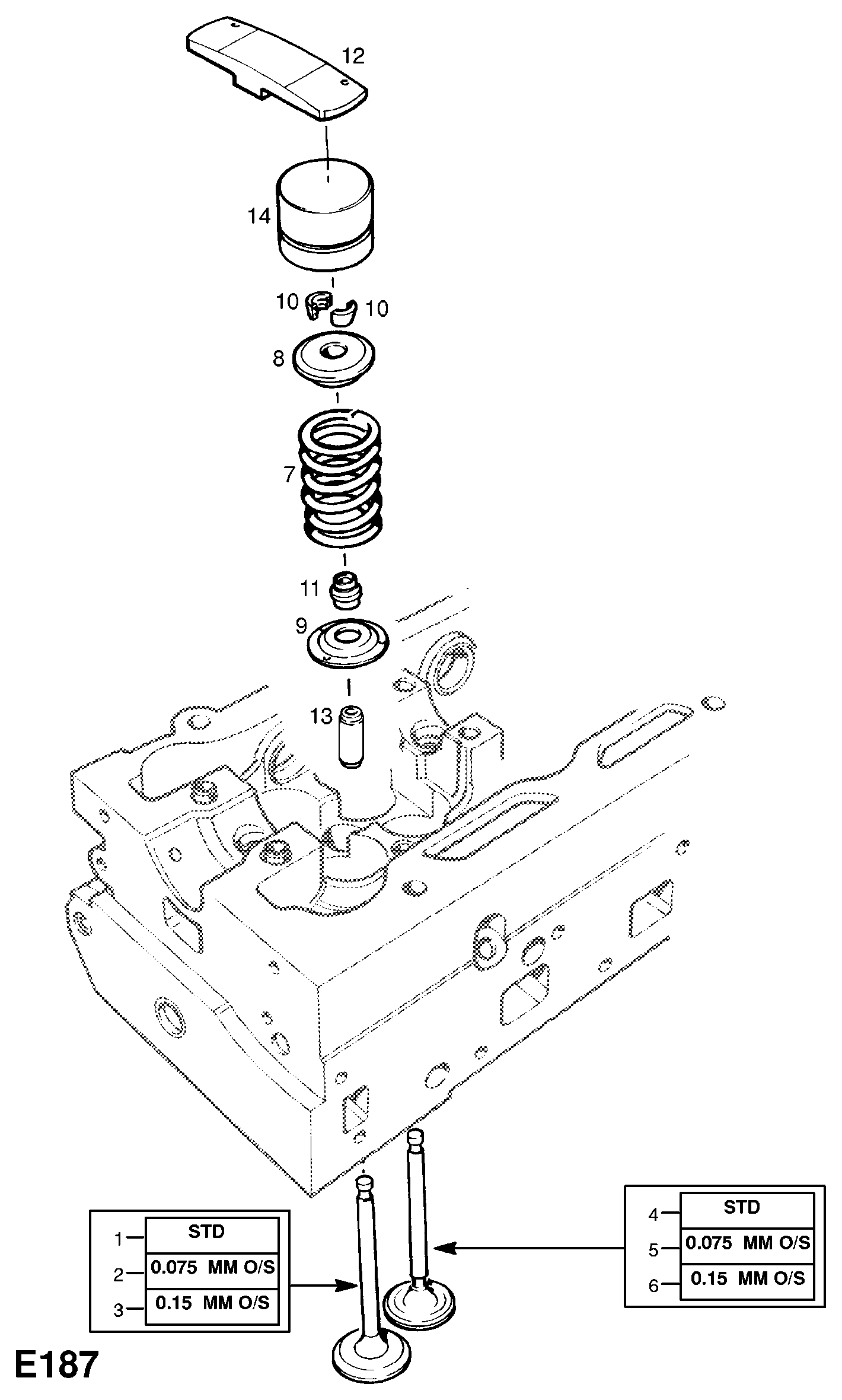 General Motors 640009 - Повдигач на клапан vvparts.bg