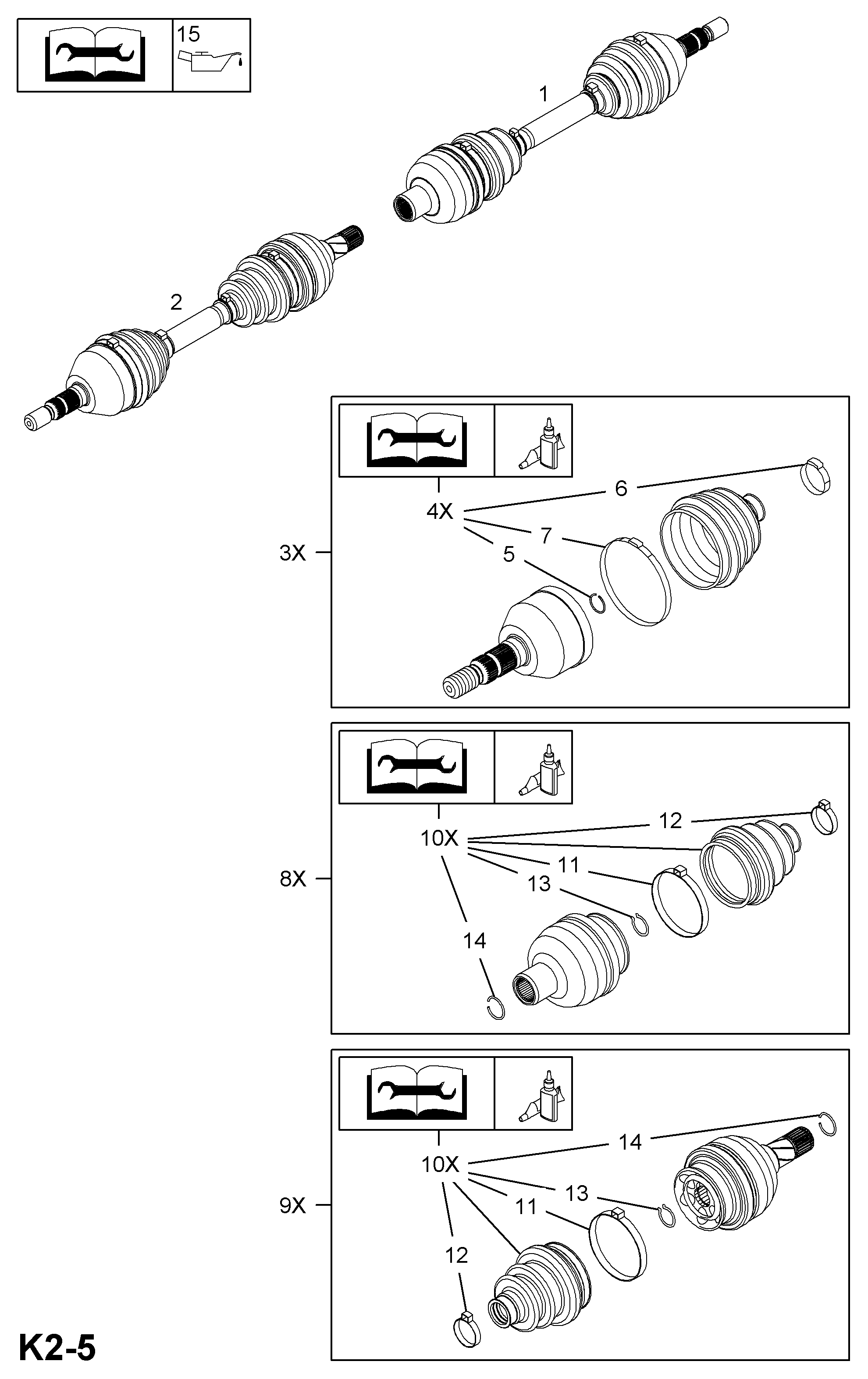 Opel 1603301 - Маншон, полуоска vvparts.bg