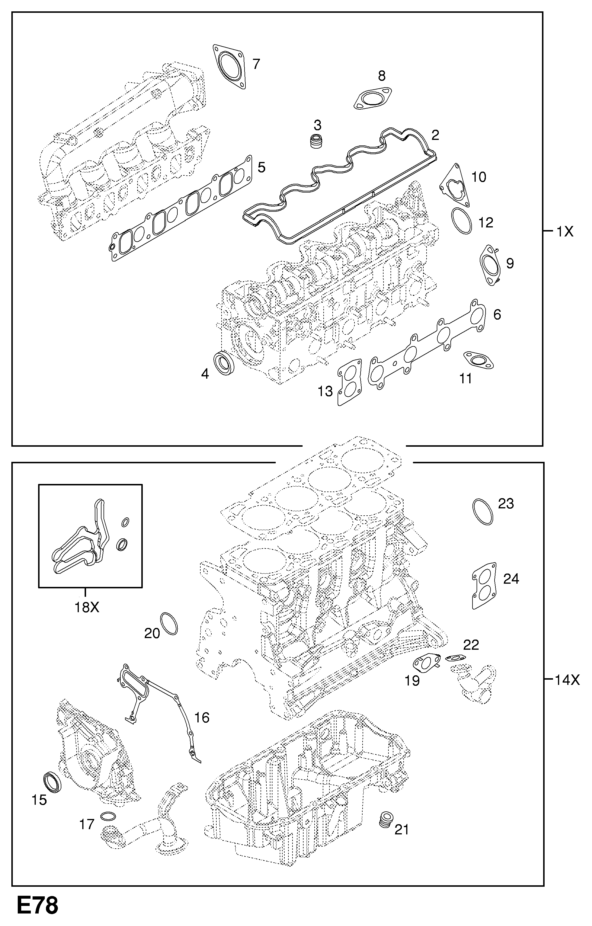 Opel 6 14 967 - Семеринг, разпределителен вал vvparts.bg