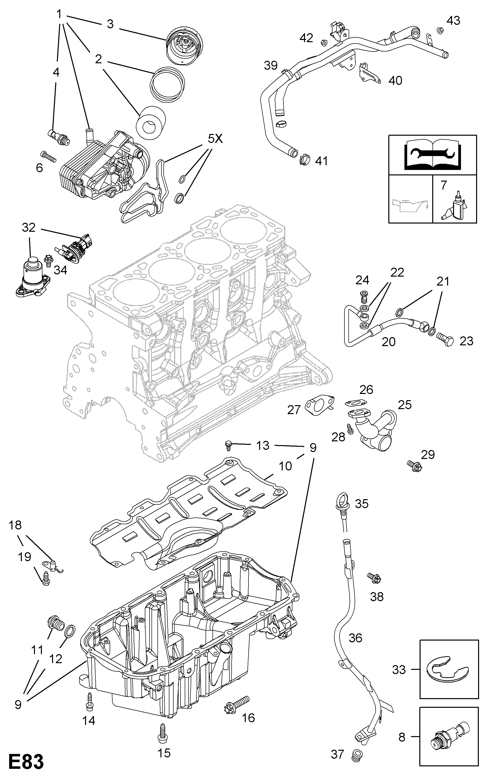 Opel 6 52 950 - Болтова пробка, маслен картер vvparts.bg