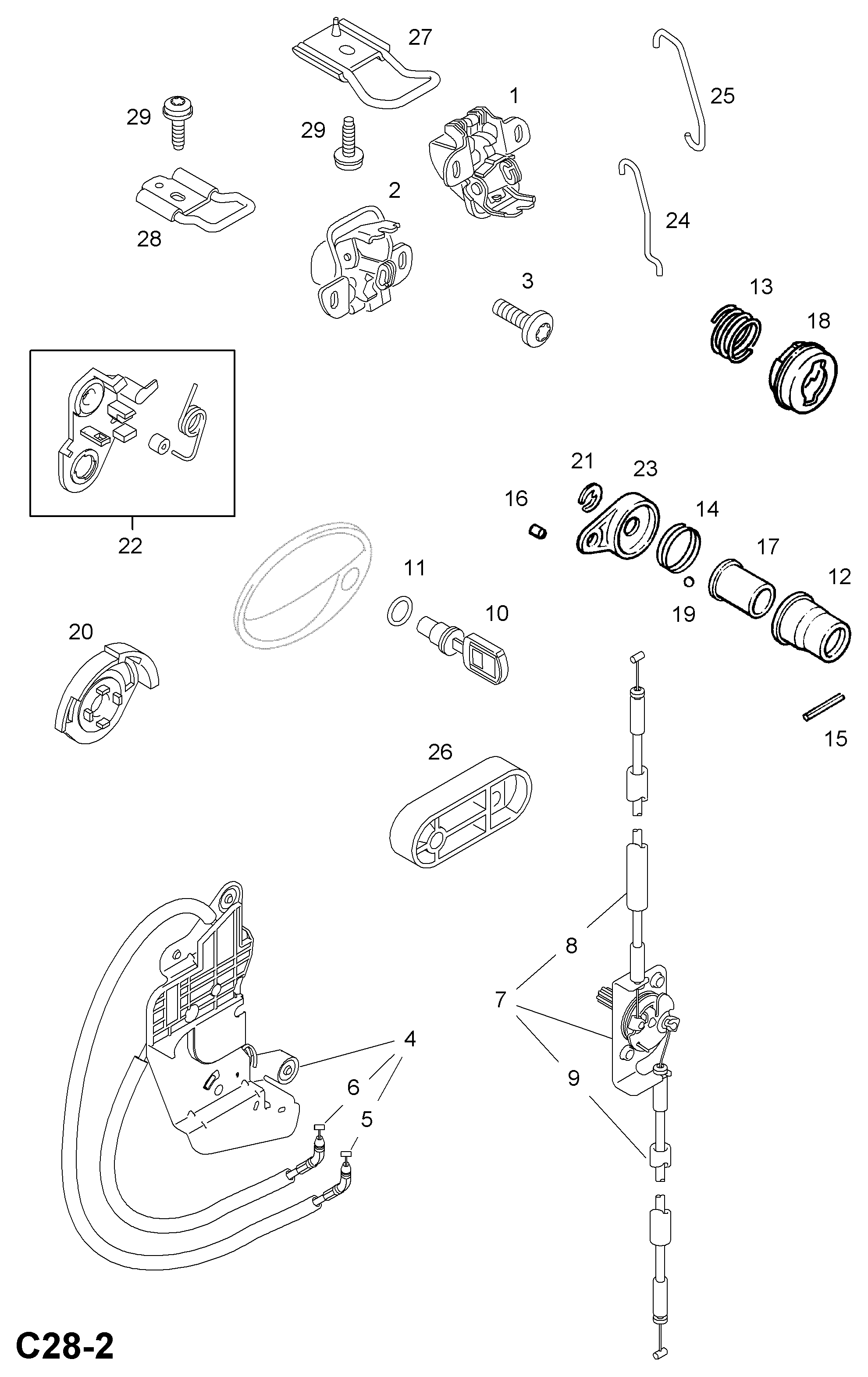 PEUGEOT 1337.59 - Термостат, охладителна течност vvparts.bg