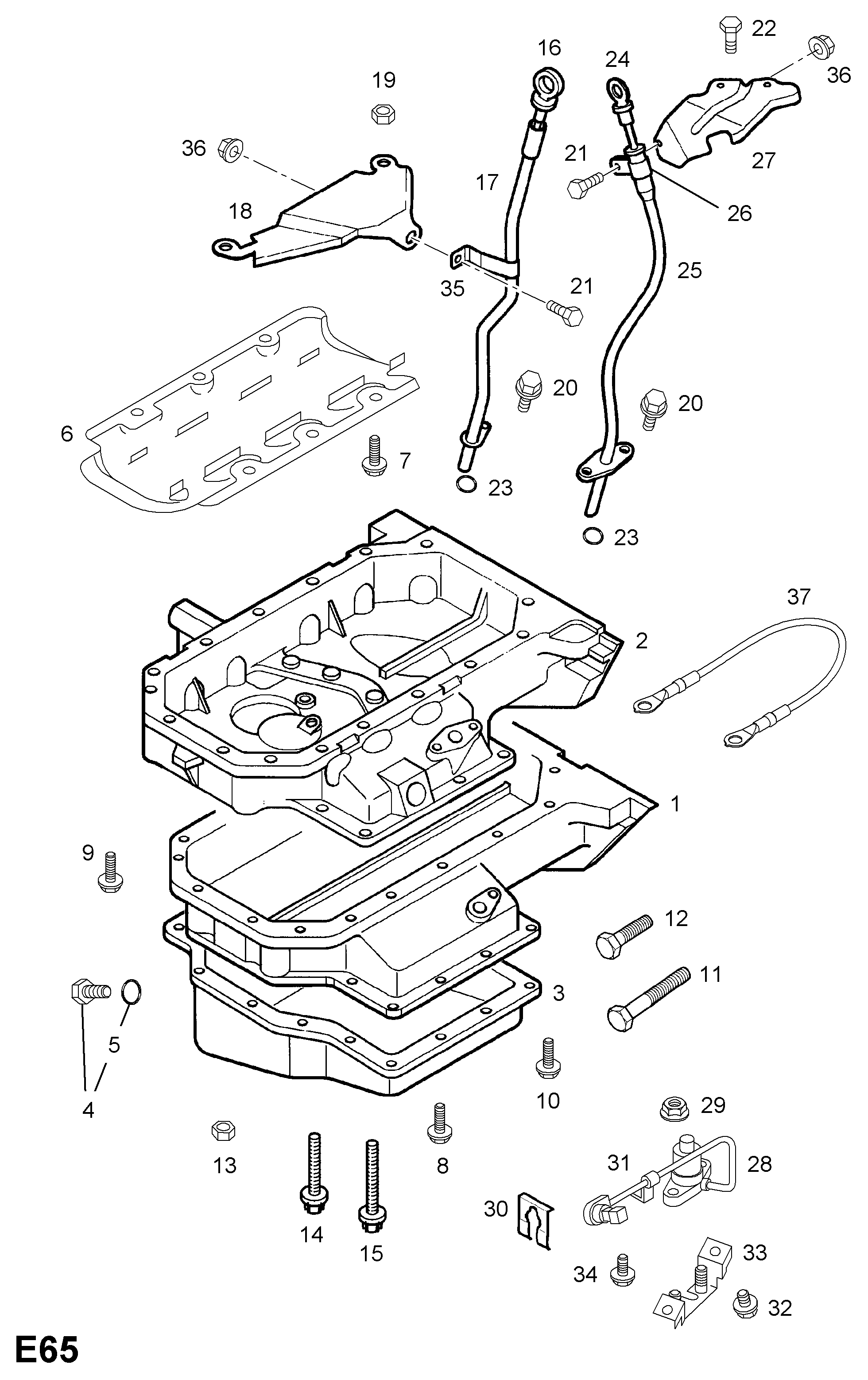 O & K 65232-1 - Амортисьор vvparts.bg