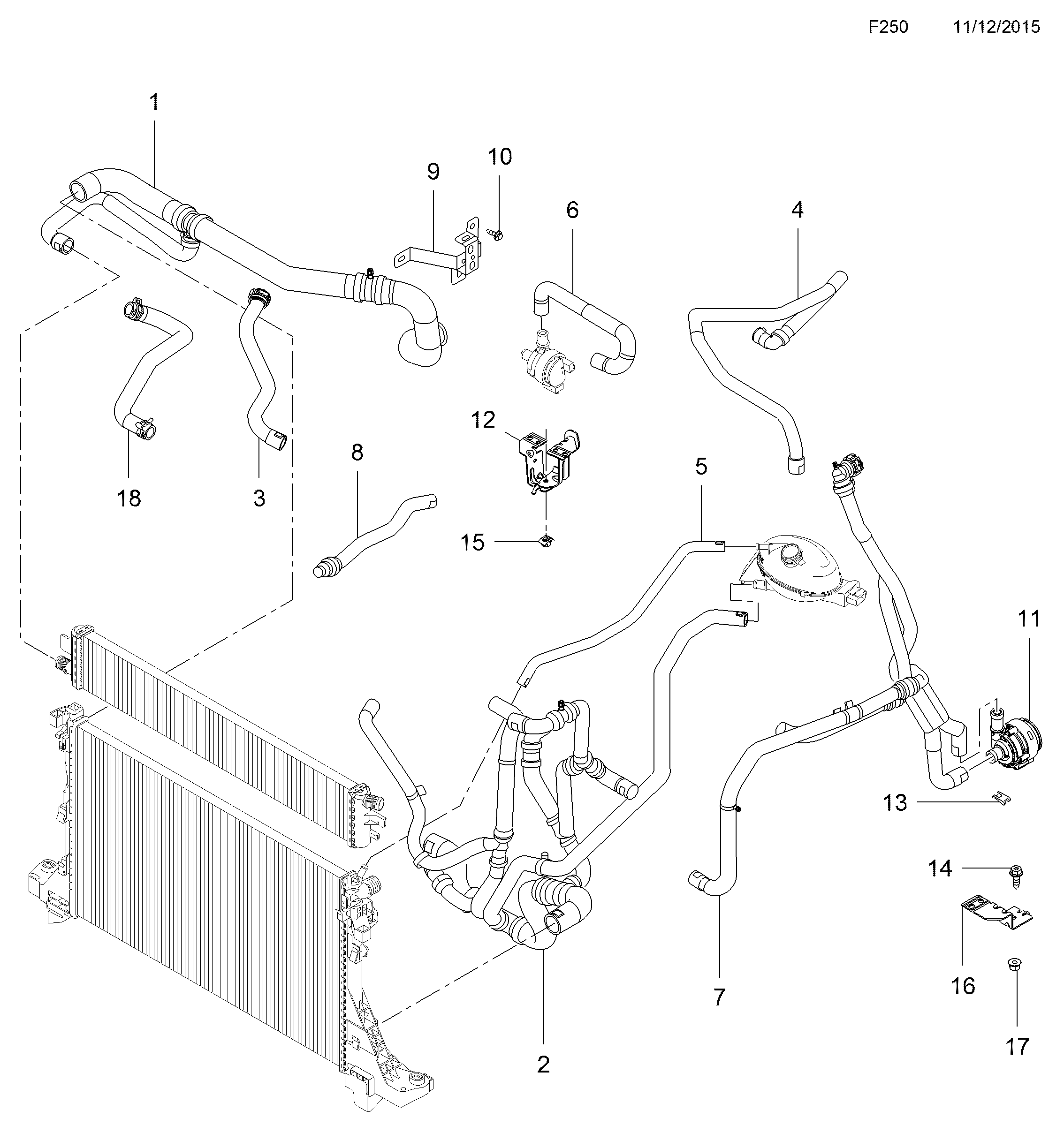 Opel 4422613 - Водна помпа vvparts.bg