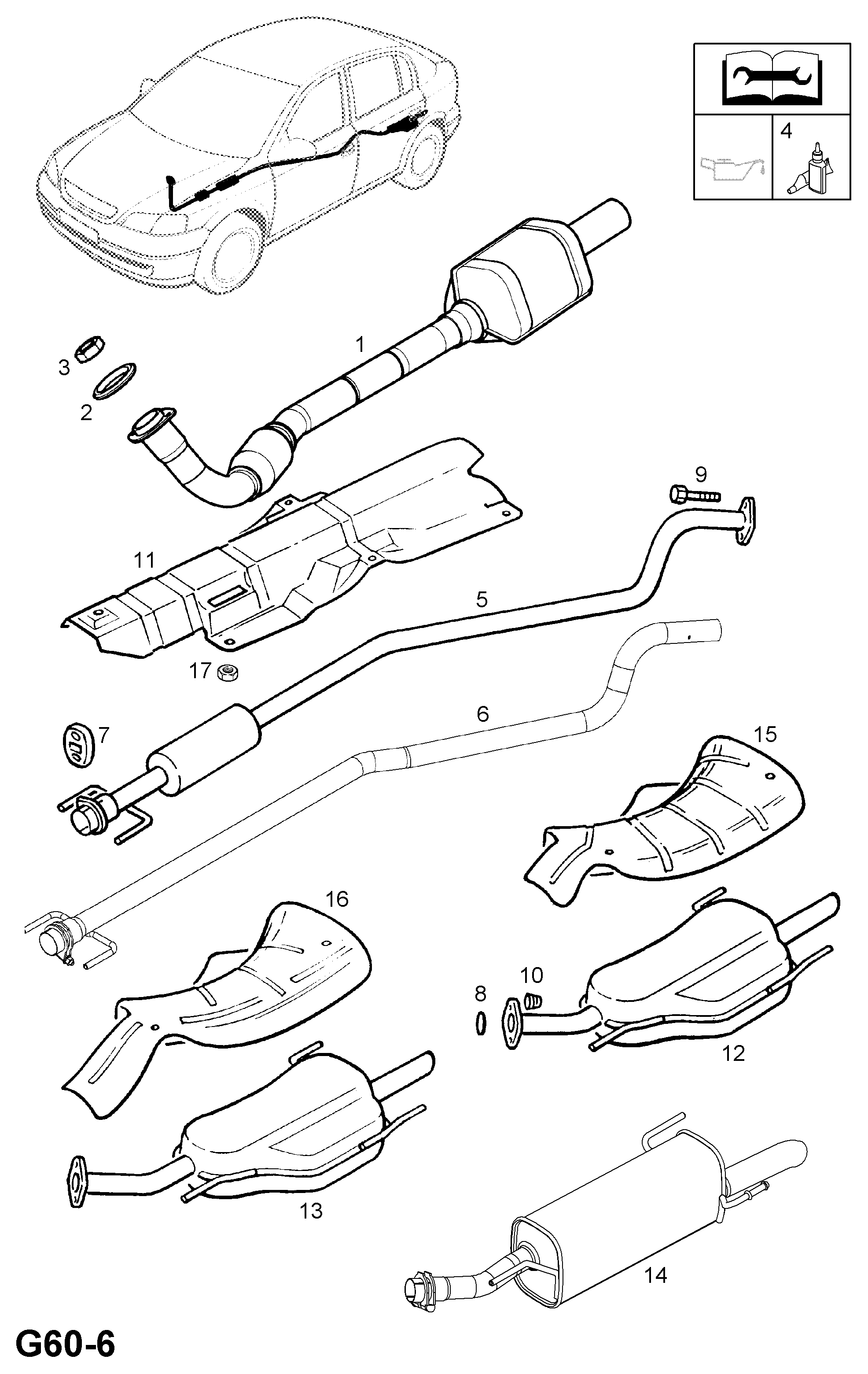 Lancia 854956 - Уплътнение, изпускателни тръби vvparts.bg