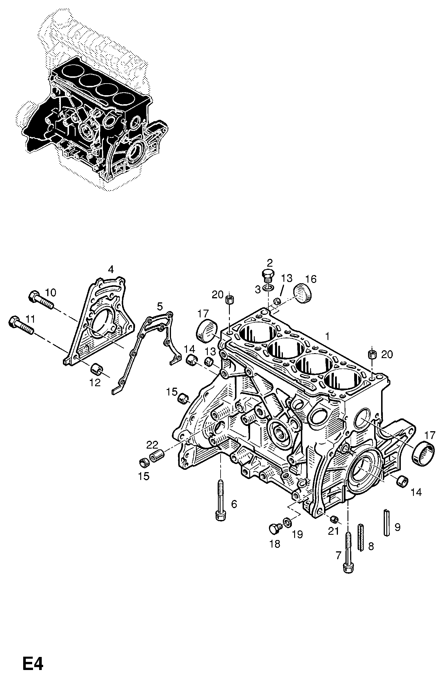 Opel 4404839 - Водна помпа+ к-кт ангренажен ремък vvparts.bg