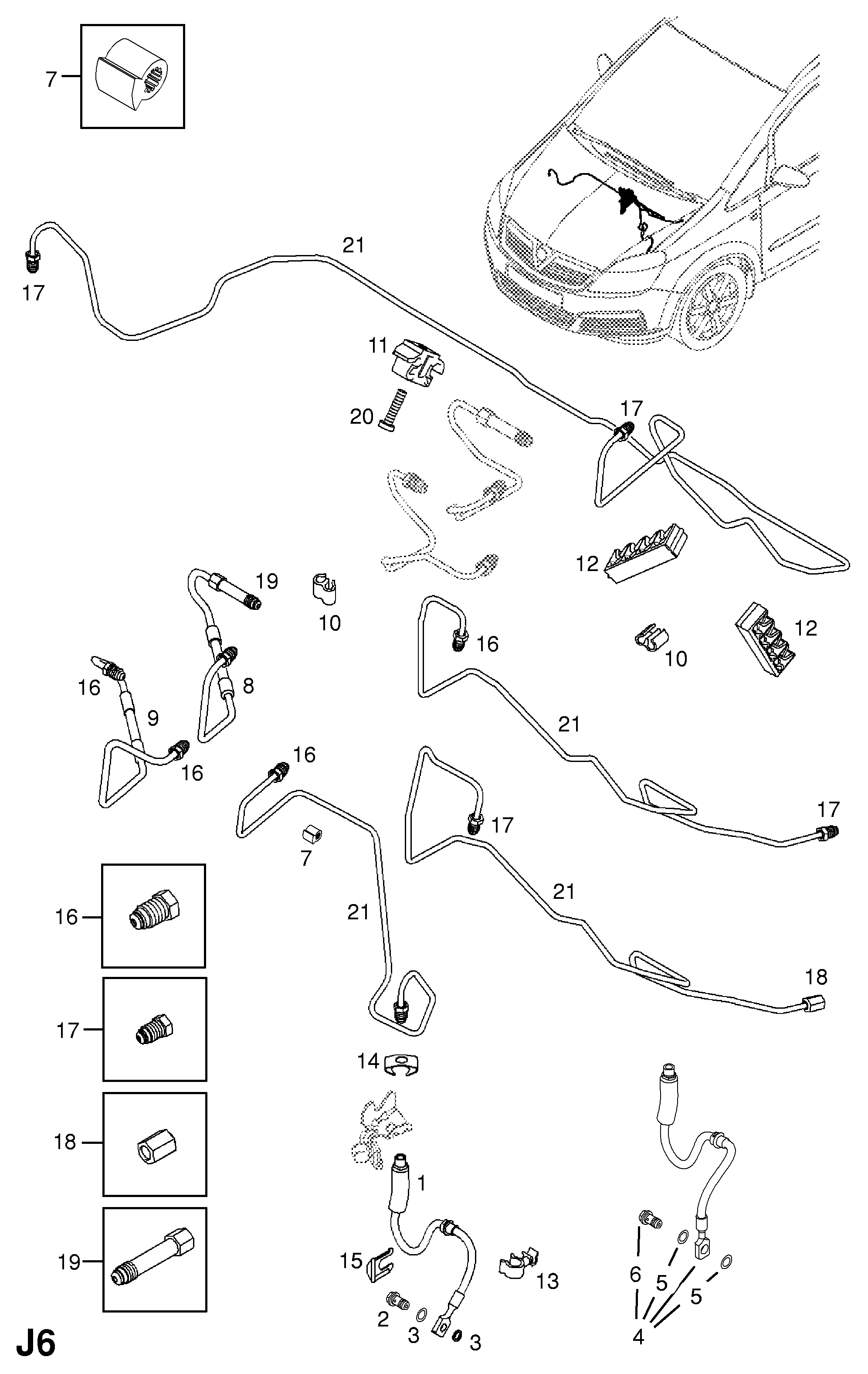 VAG 5562260 - Спирачен маркуч vvparts.bg