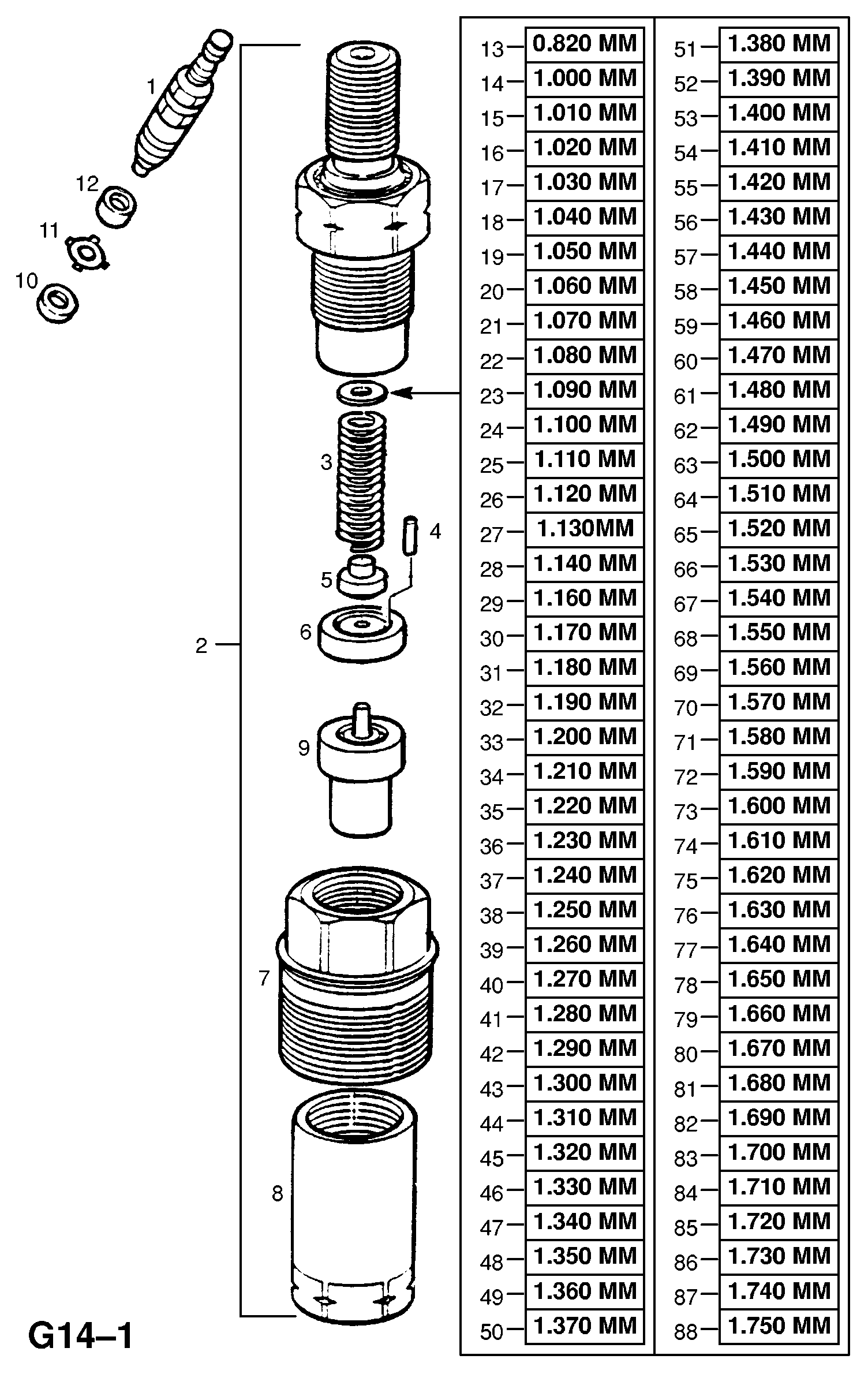 Mercury 821 916 - Запалителна свещ vvparts.bg