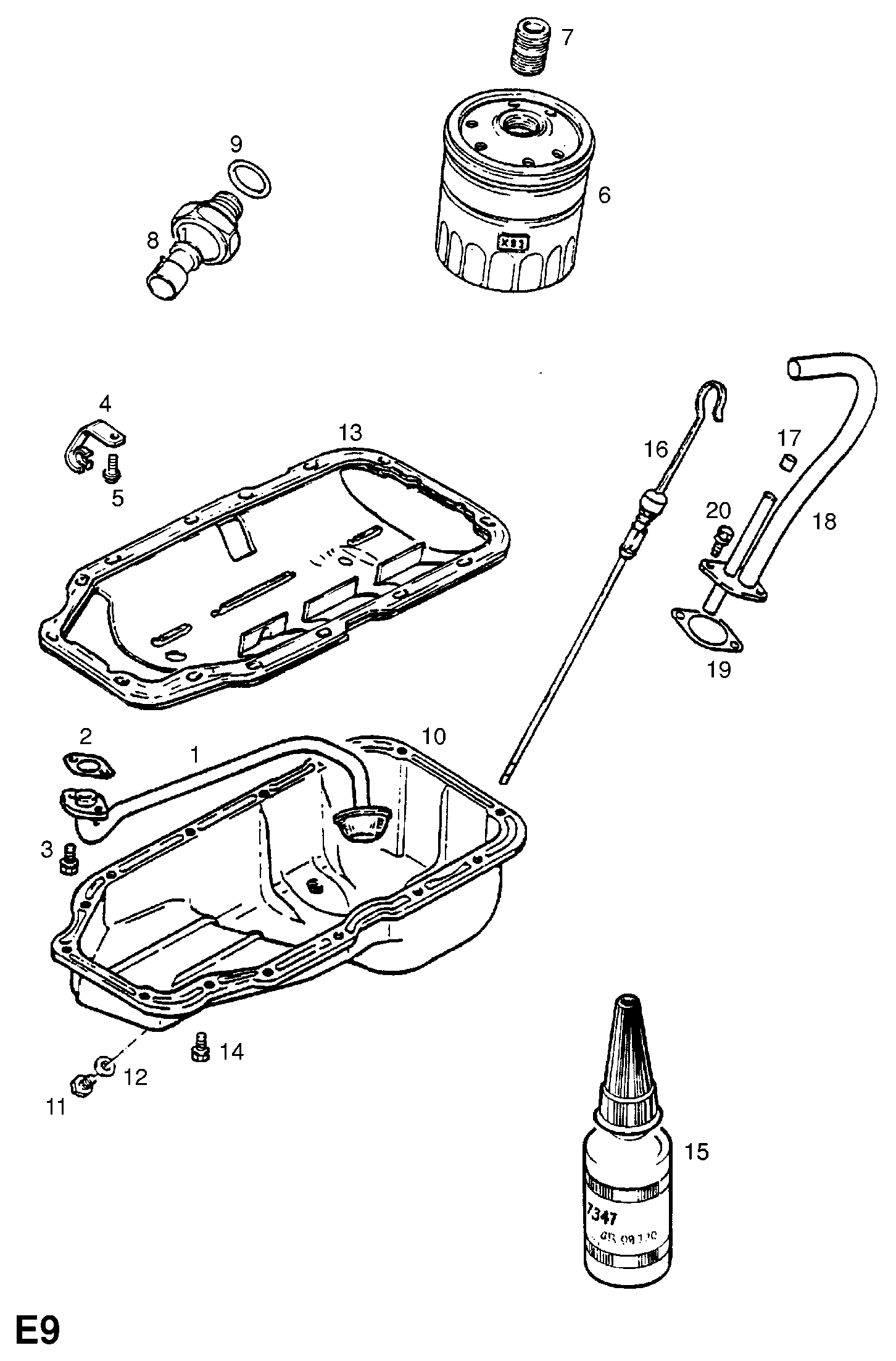 Opel 6 52 475 - Болтова пробка, маслен картер vvparts.bg