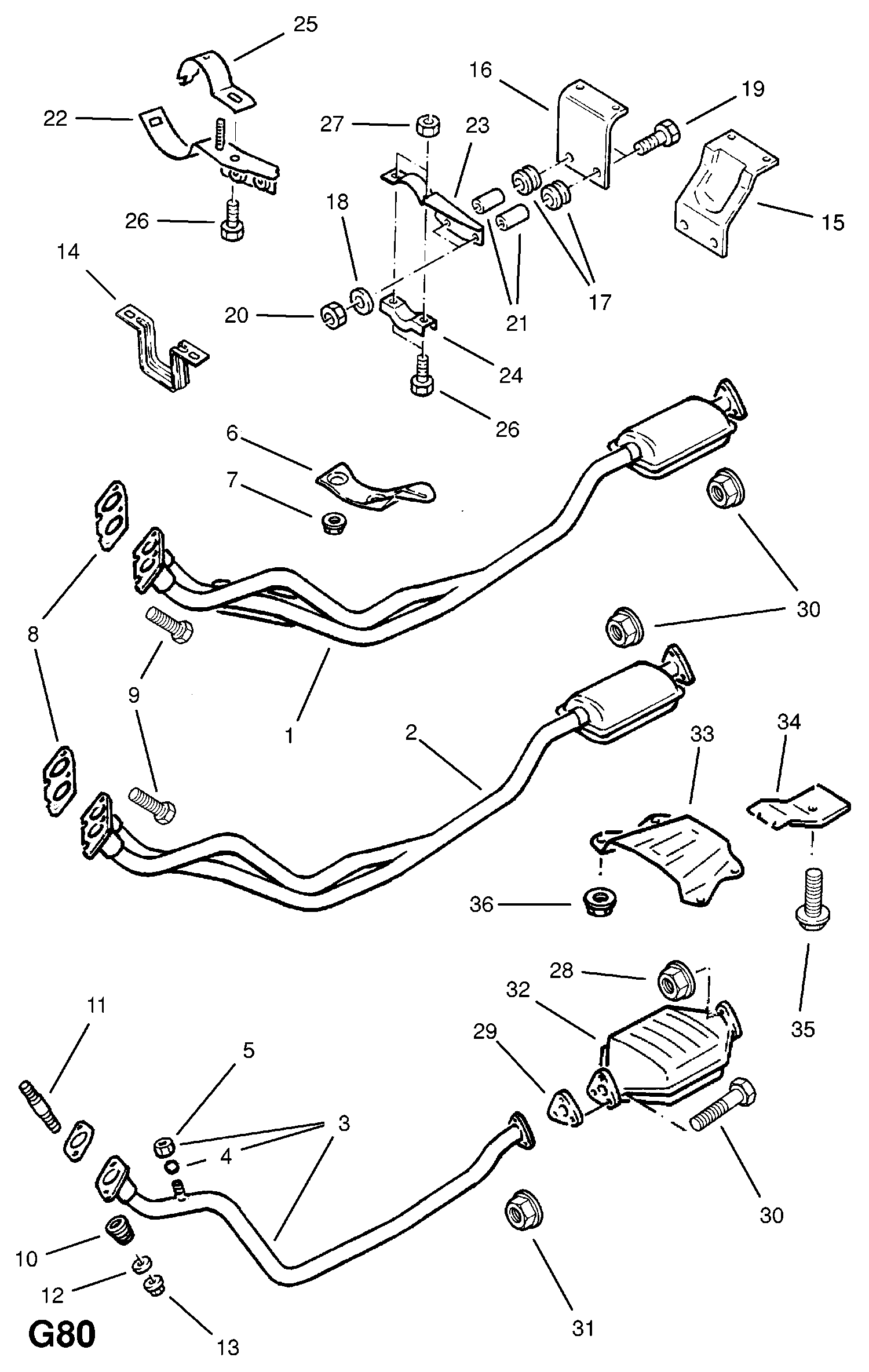 Vauxhall 855010 - Катализатор vvparts.bg