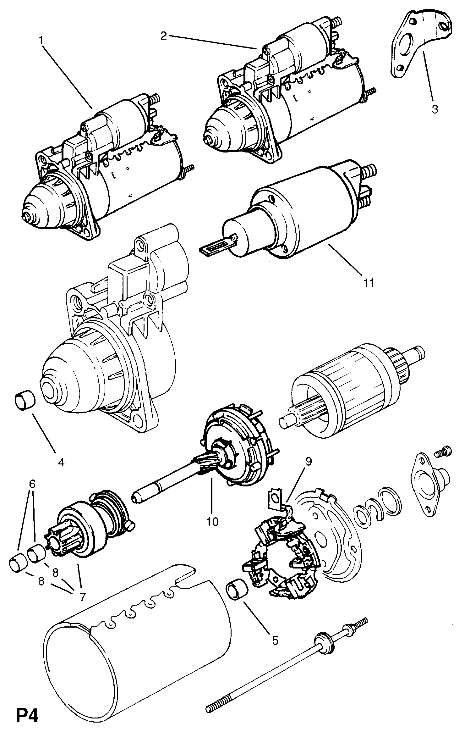 Opel 12 02 138 - Стартер vvparts.bg