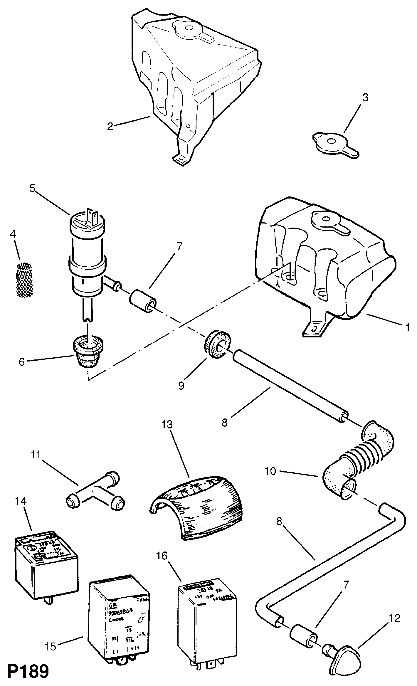 Opel 12 38 550 - Реле, интервал на чистачките vvparts.bg