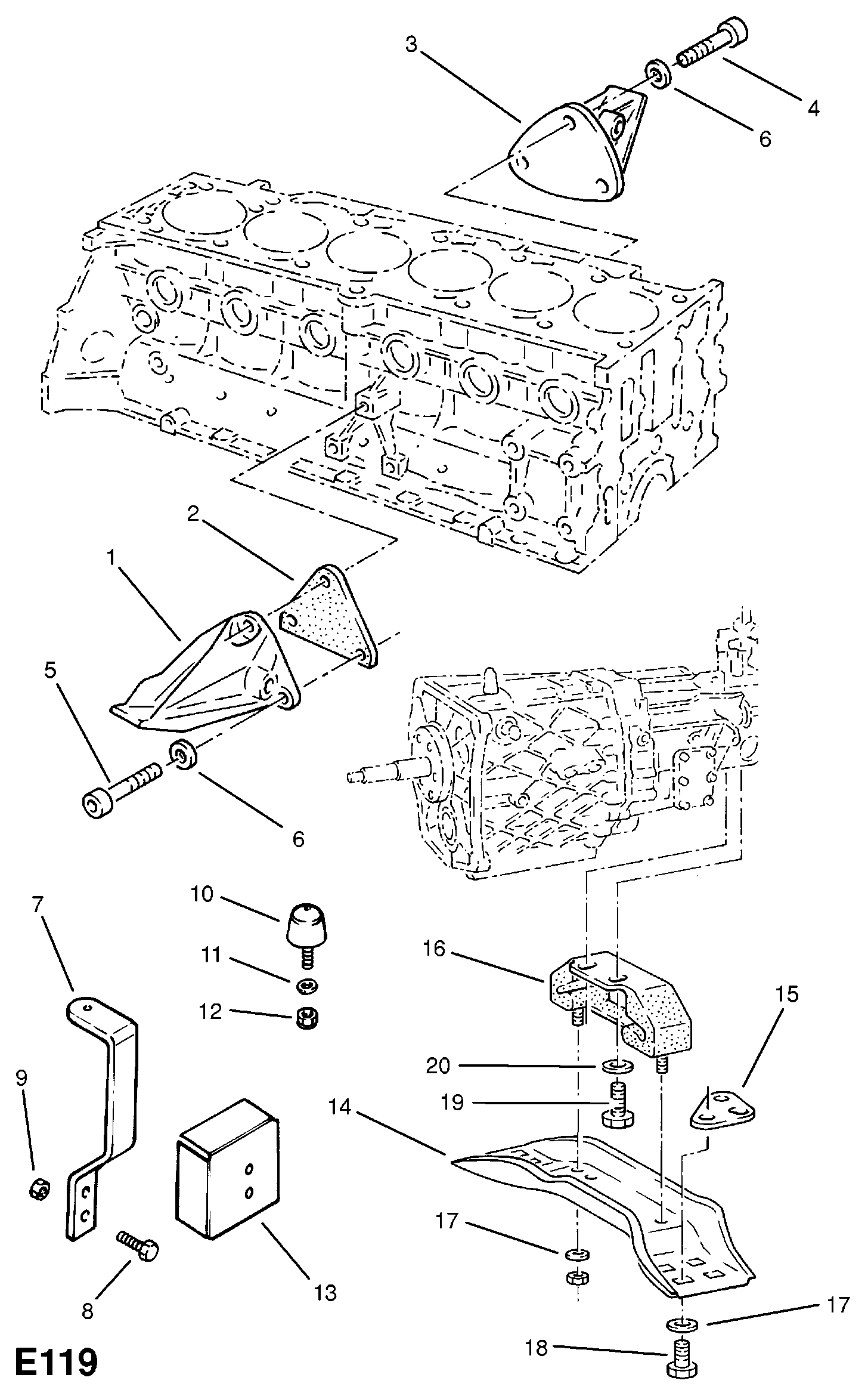 Opel 20 66 161 - Гайка vvparts.bg