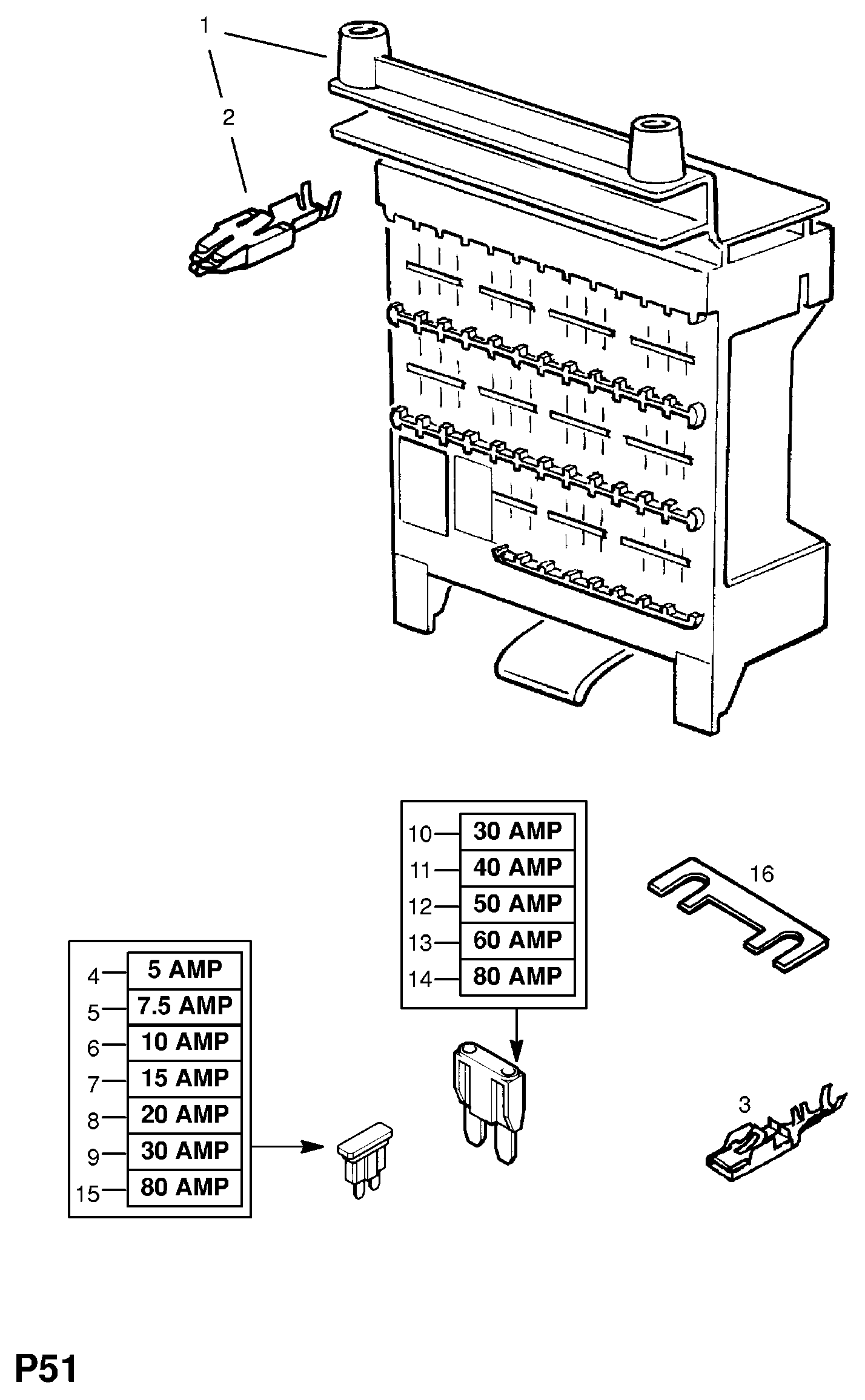 General Motors 12 38 323 - Осигурител (предпазител) vvparts.bg