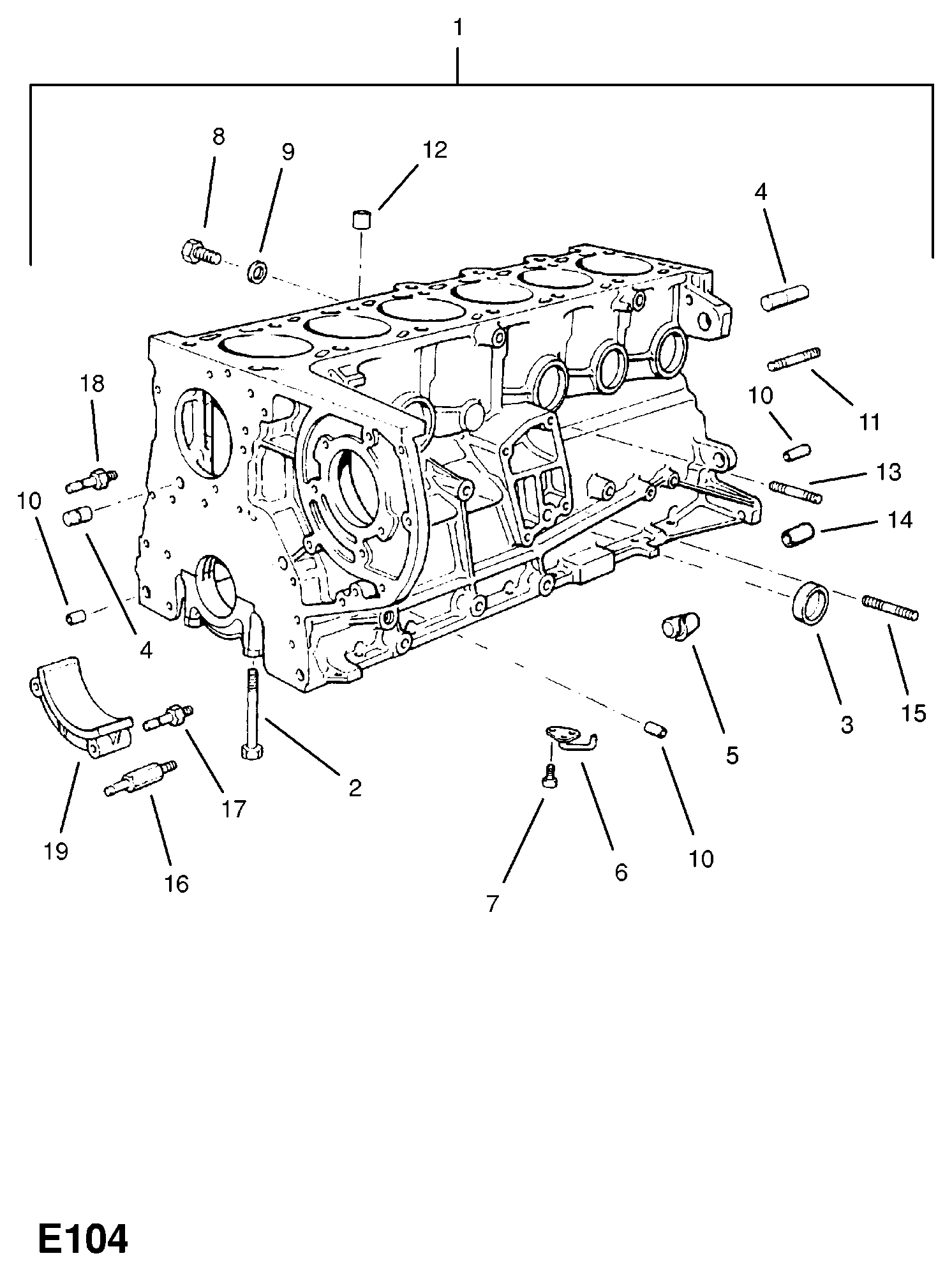 Vauxhall 606730 - Комплект съединител vvparts.bg