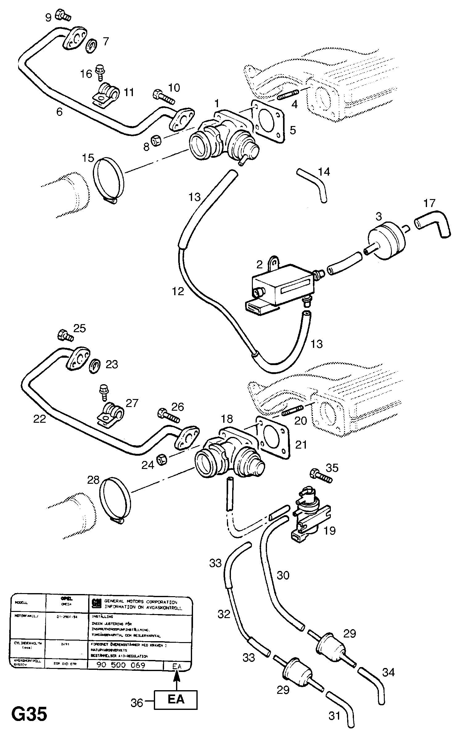 Opel 58 51 014 - AGR-Клапан vvparts.bg