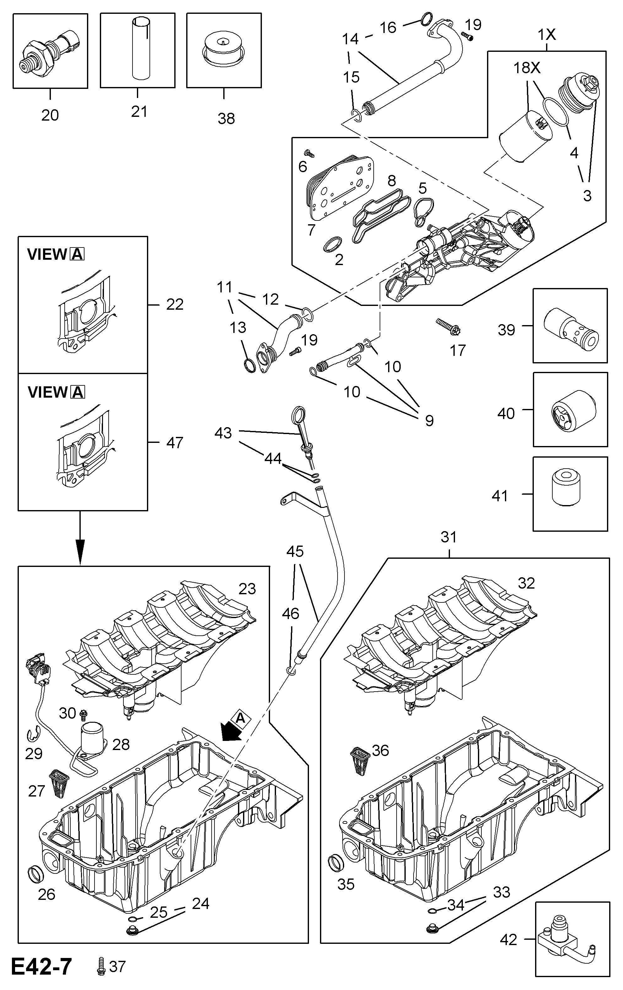 Vauxhall 12 47 680 - Датчик, налягане на маслото vvparts.bg