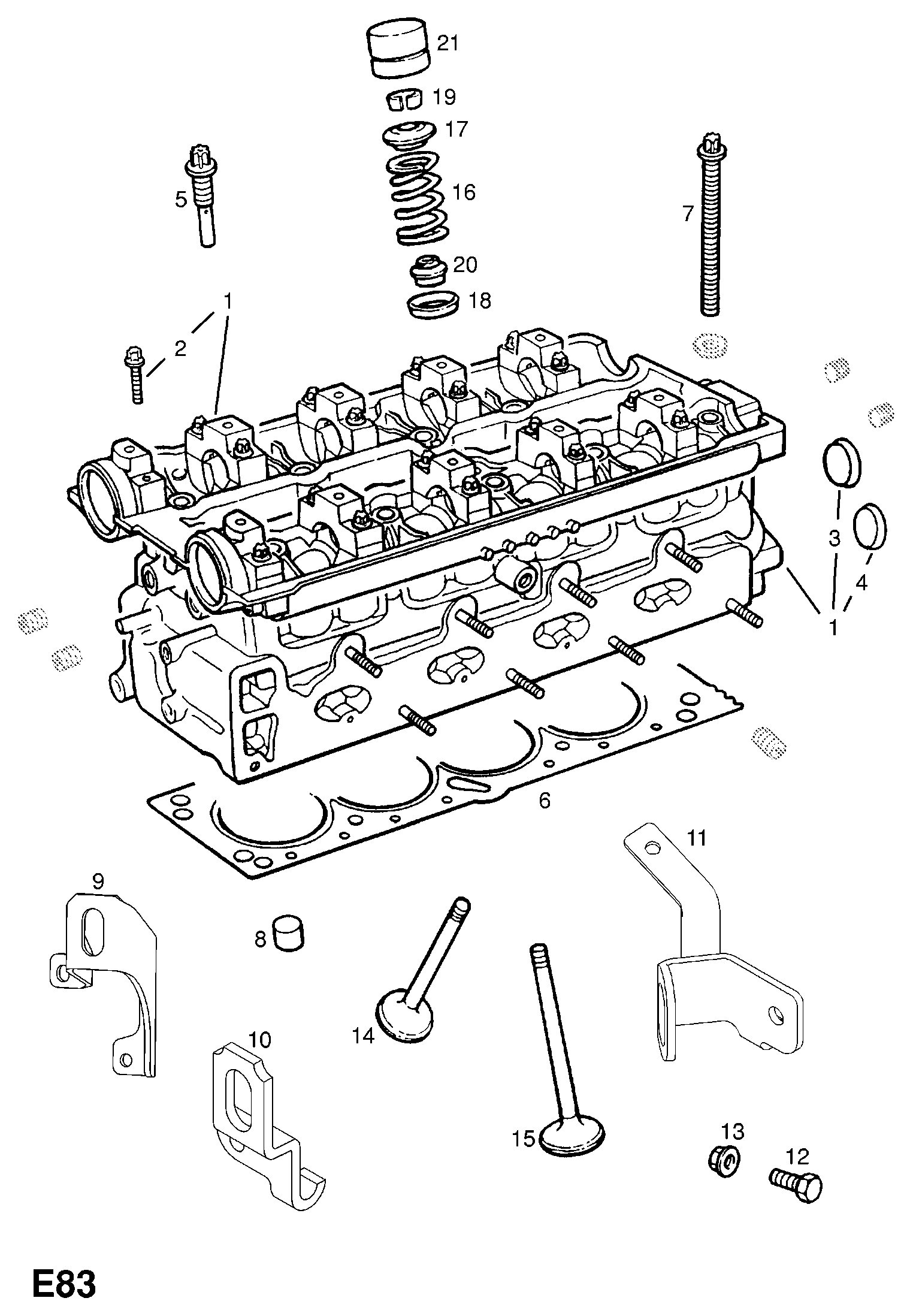 Opel 5640 021 - Повдигач на клапан vvparts.bg