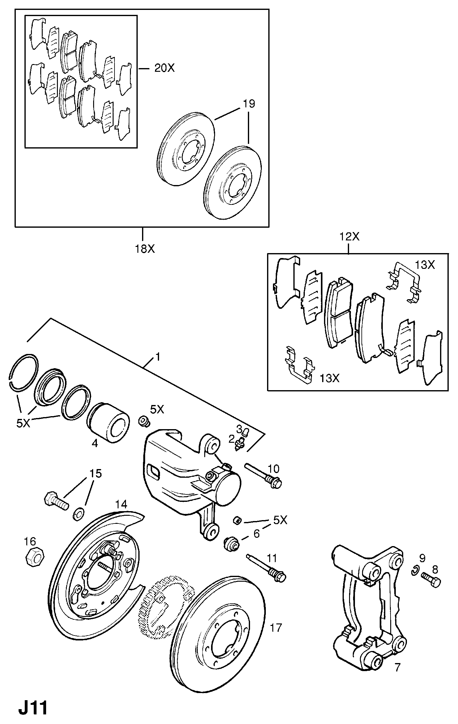 Vauxhall 569106 - Спирачен диск vvparts.bg