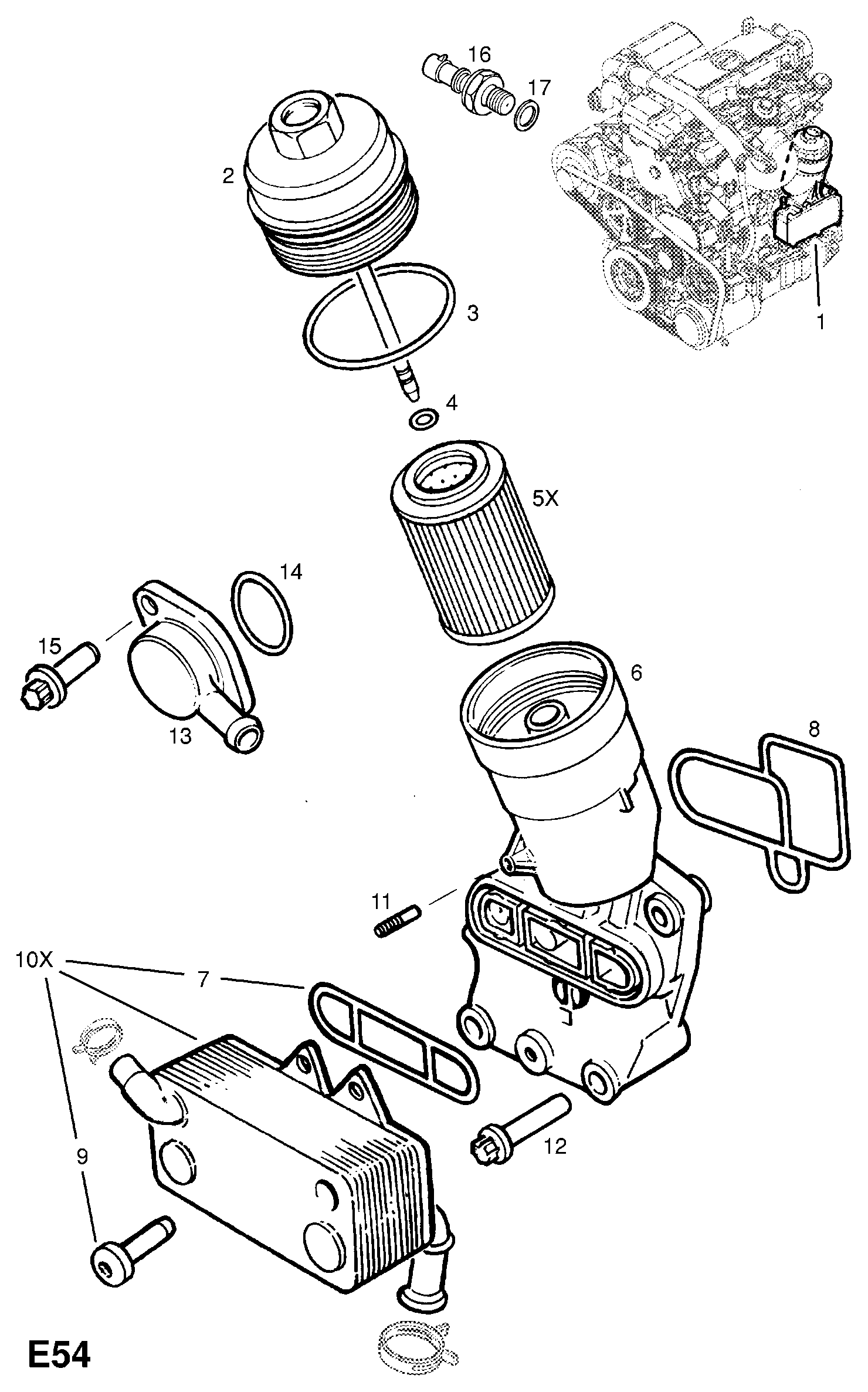 MAHLE 56 50 319 - Маслен филтър vvparts.bg