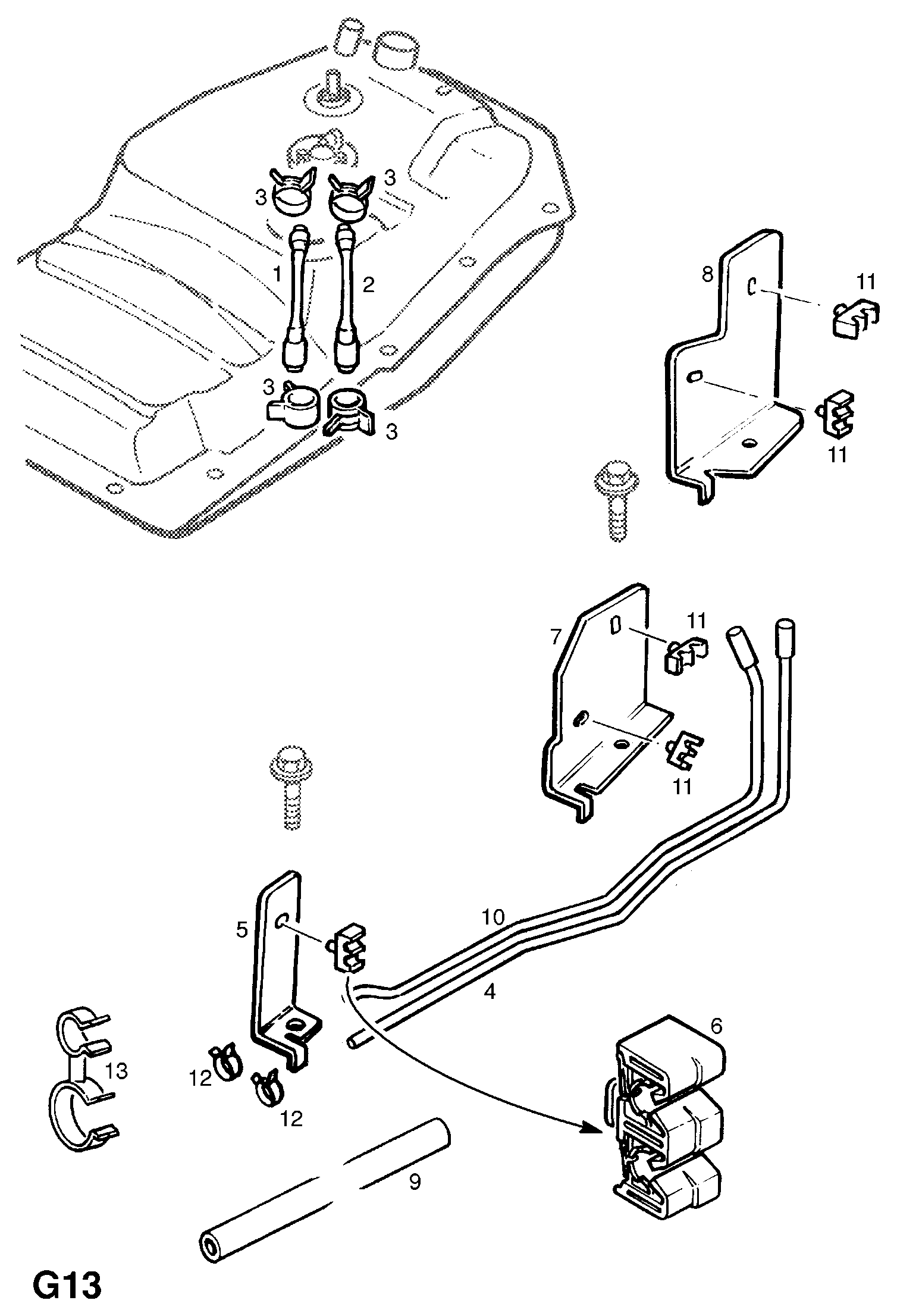 Scania 807 411 - Гайка vvparts.bg