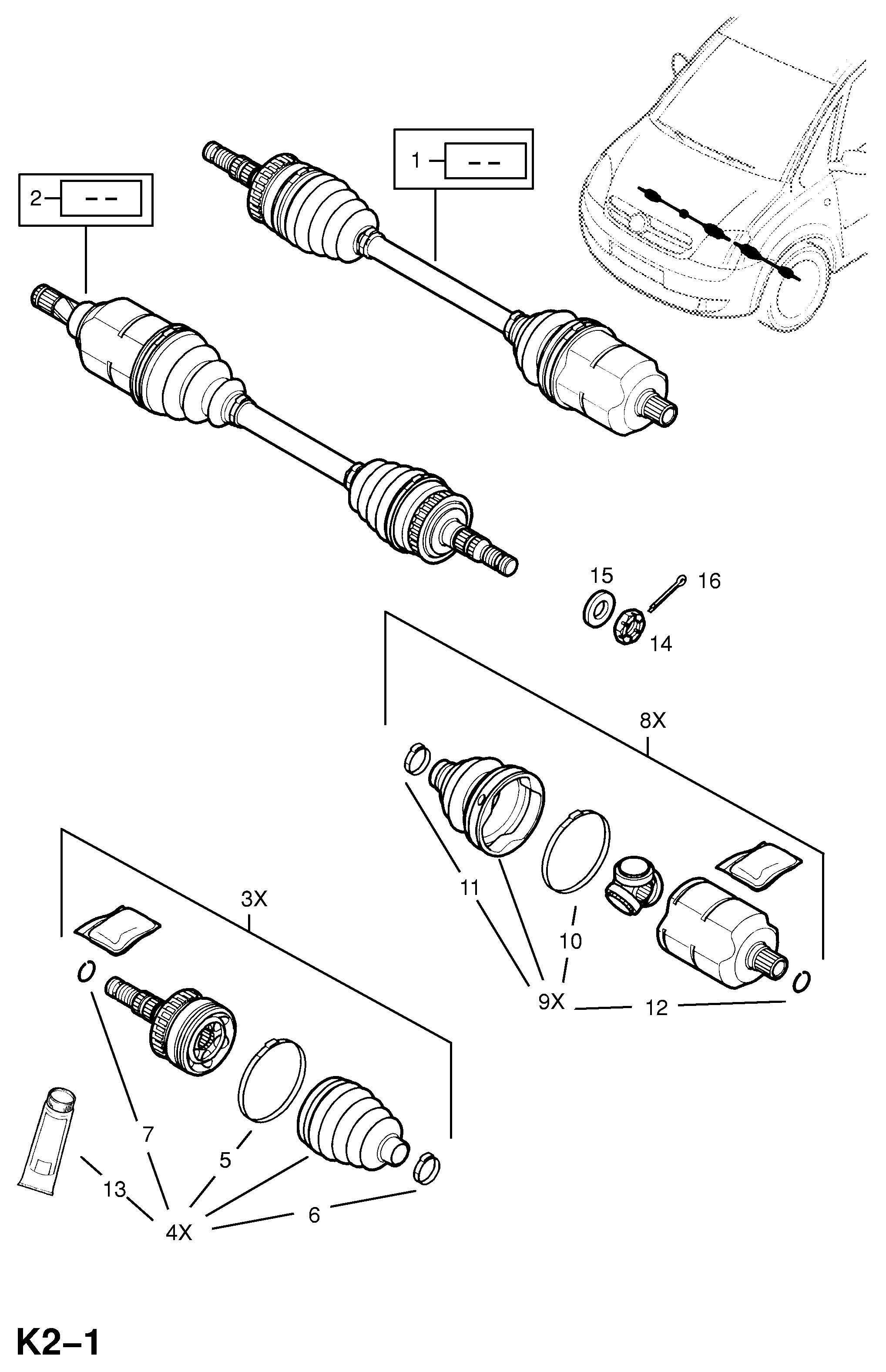 Opel 374 493 - Затягаща скоба vvparts.bg