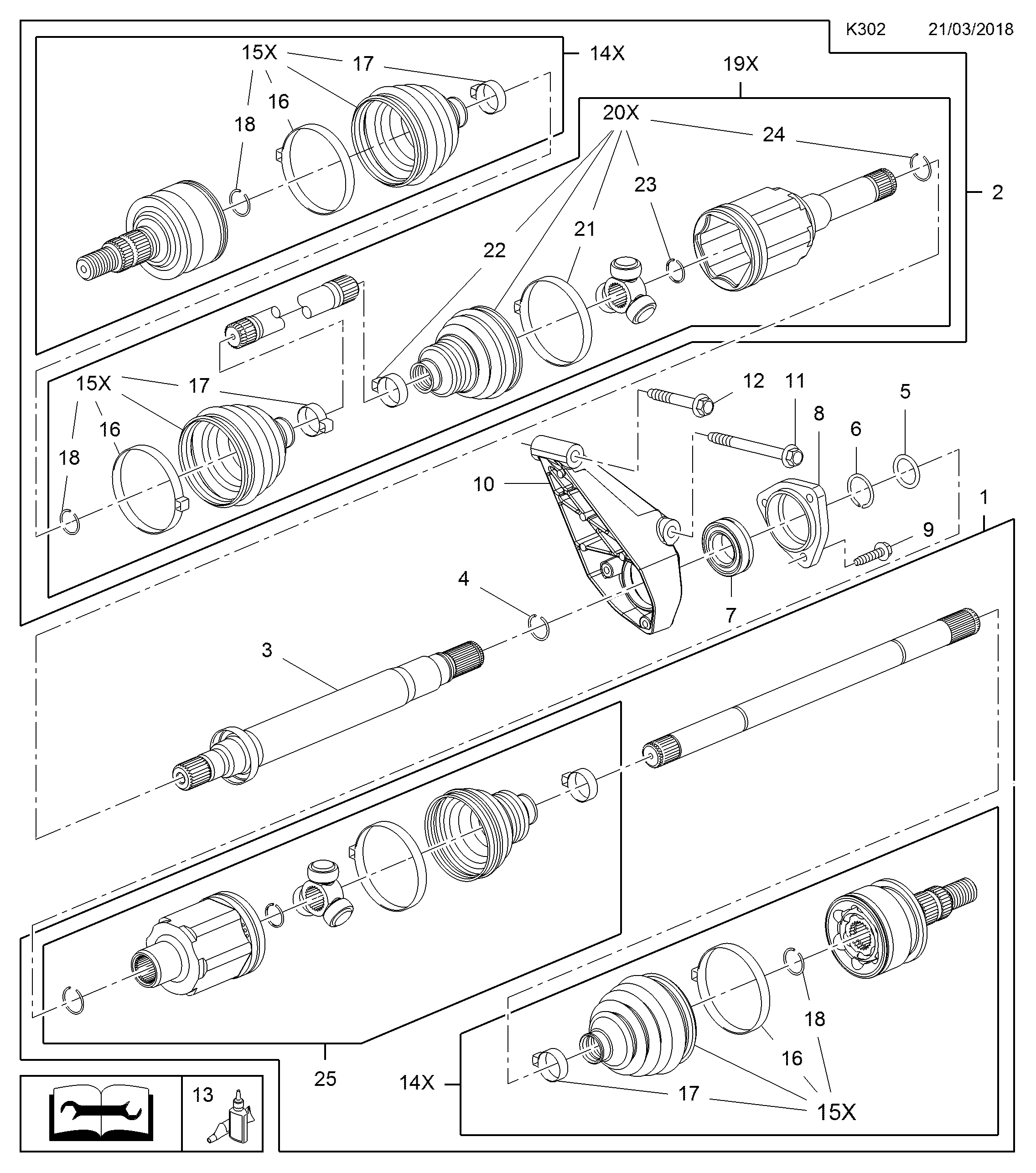 PEUGEOT (DF-PSA) 3748.82 - Комплект колесен лагер vvparts.bg