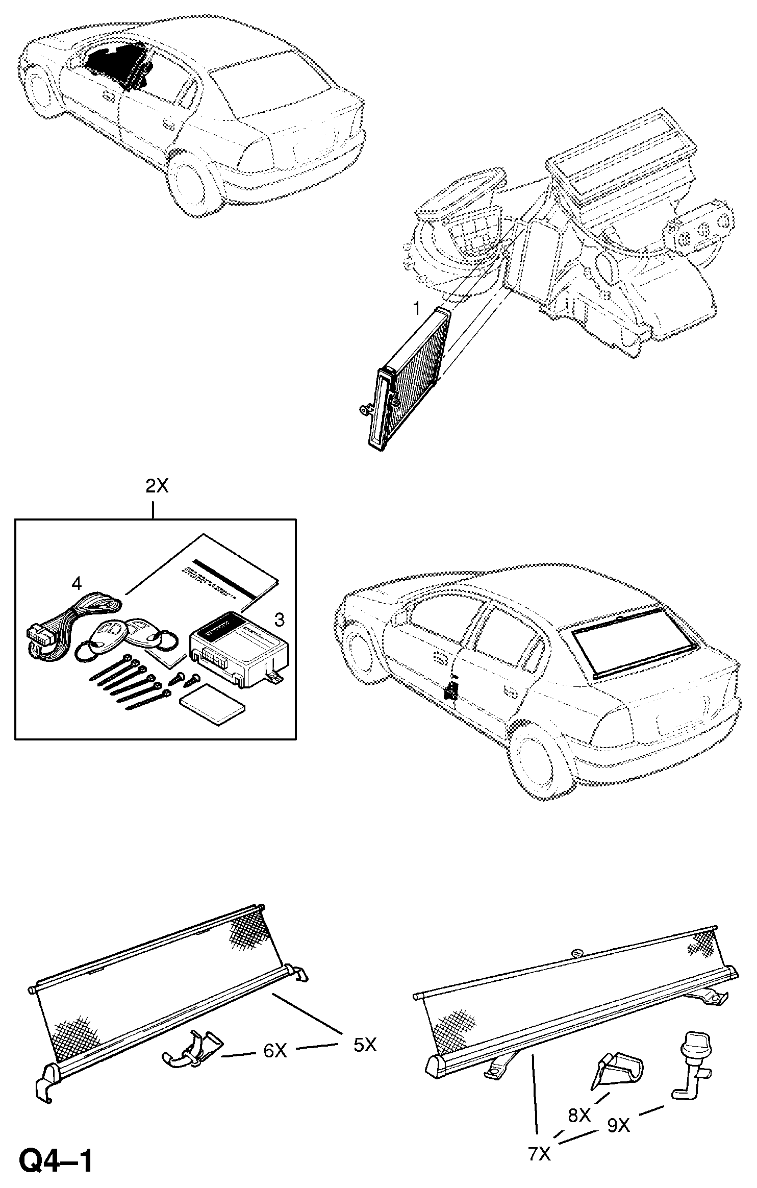 Vauxhall 1718042 - Филтър купе (поленов филтър) vvparts.bg