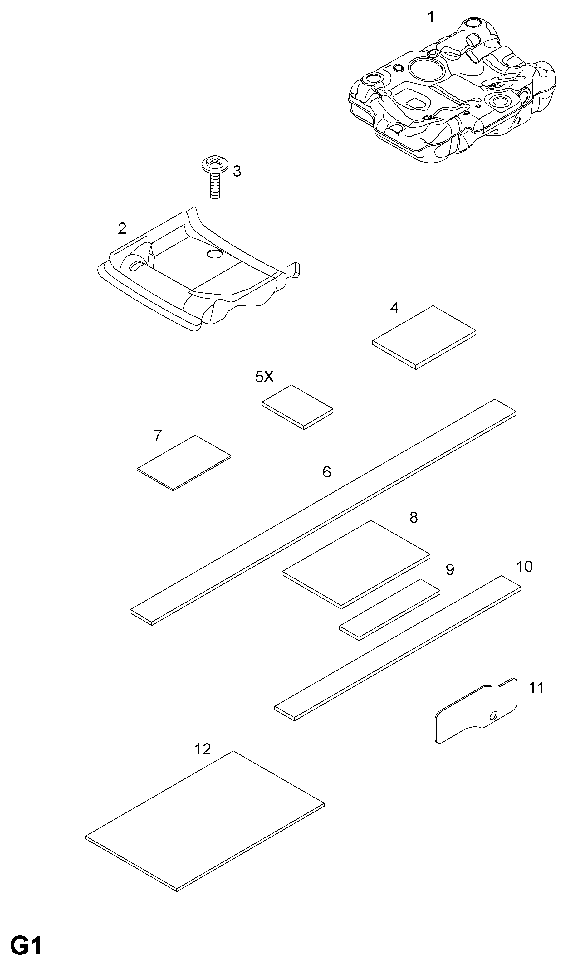 IJS 80-2322 - TANK, ASSY., FUEL, WITH SENDER (IDENT UM) (EXCEPT AUXILIARY HEAT vvparts.bg