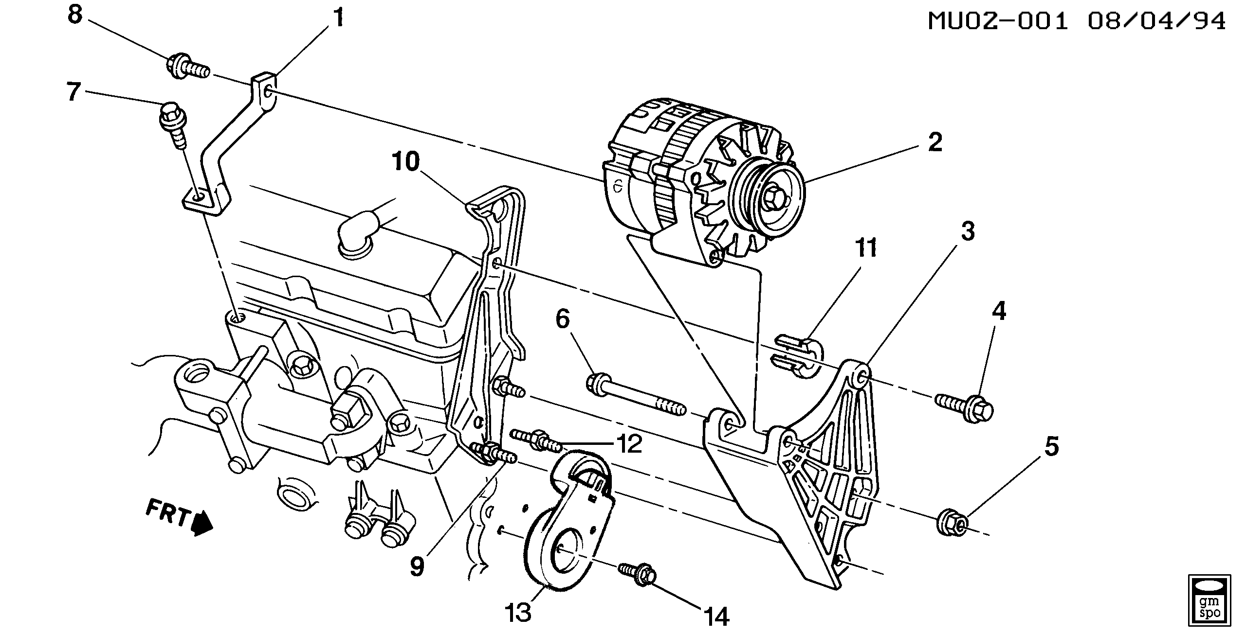 Buick 10463187 - Генератор vvparts.bg