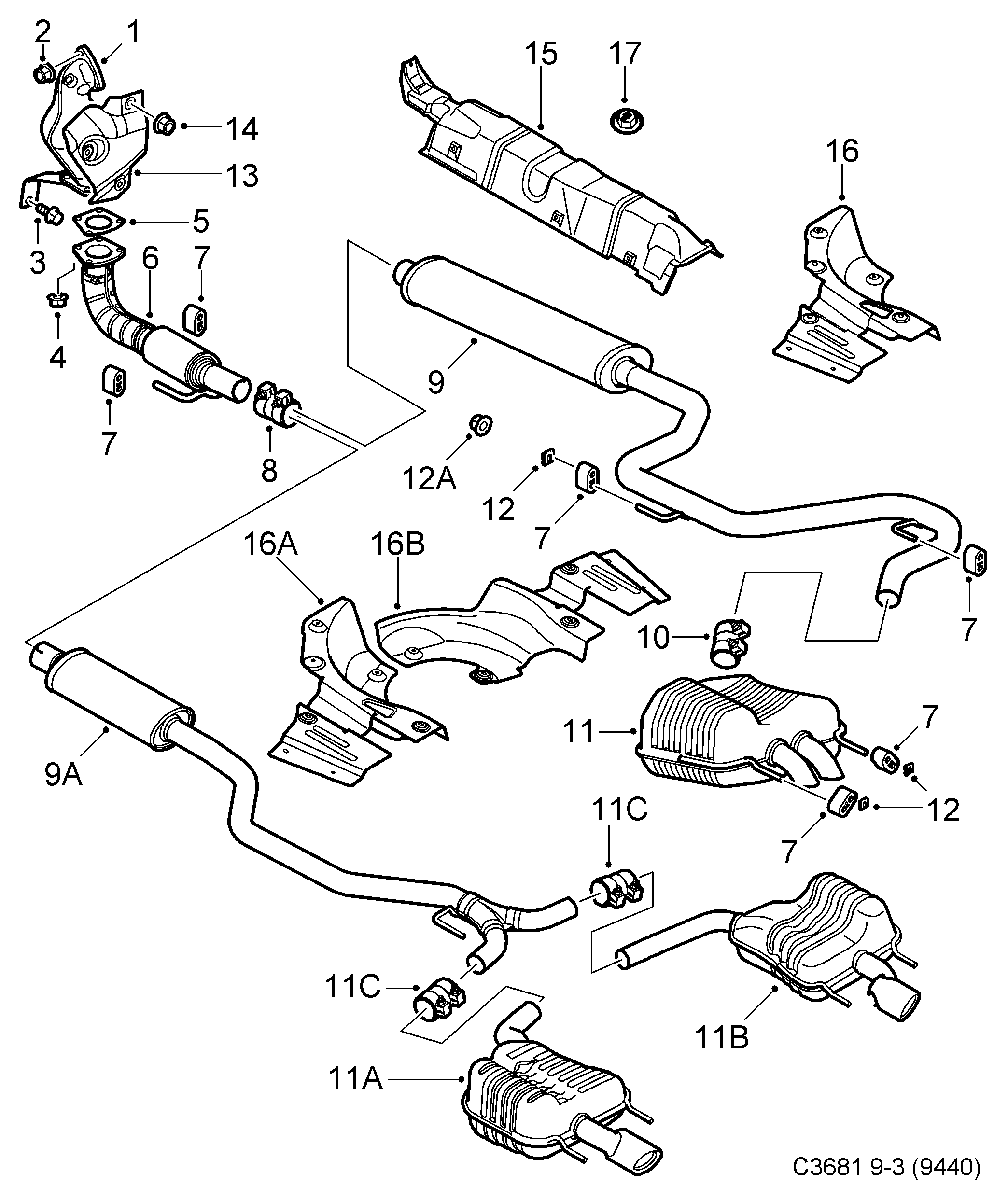 SAAB 92 15 2032 - Гайка vvparts.bg