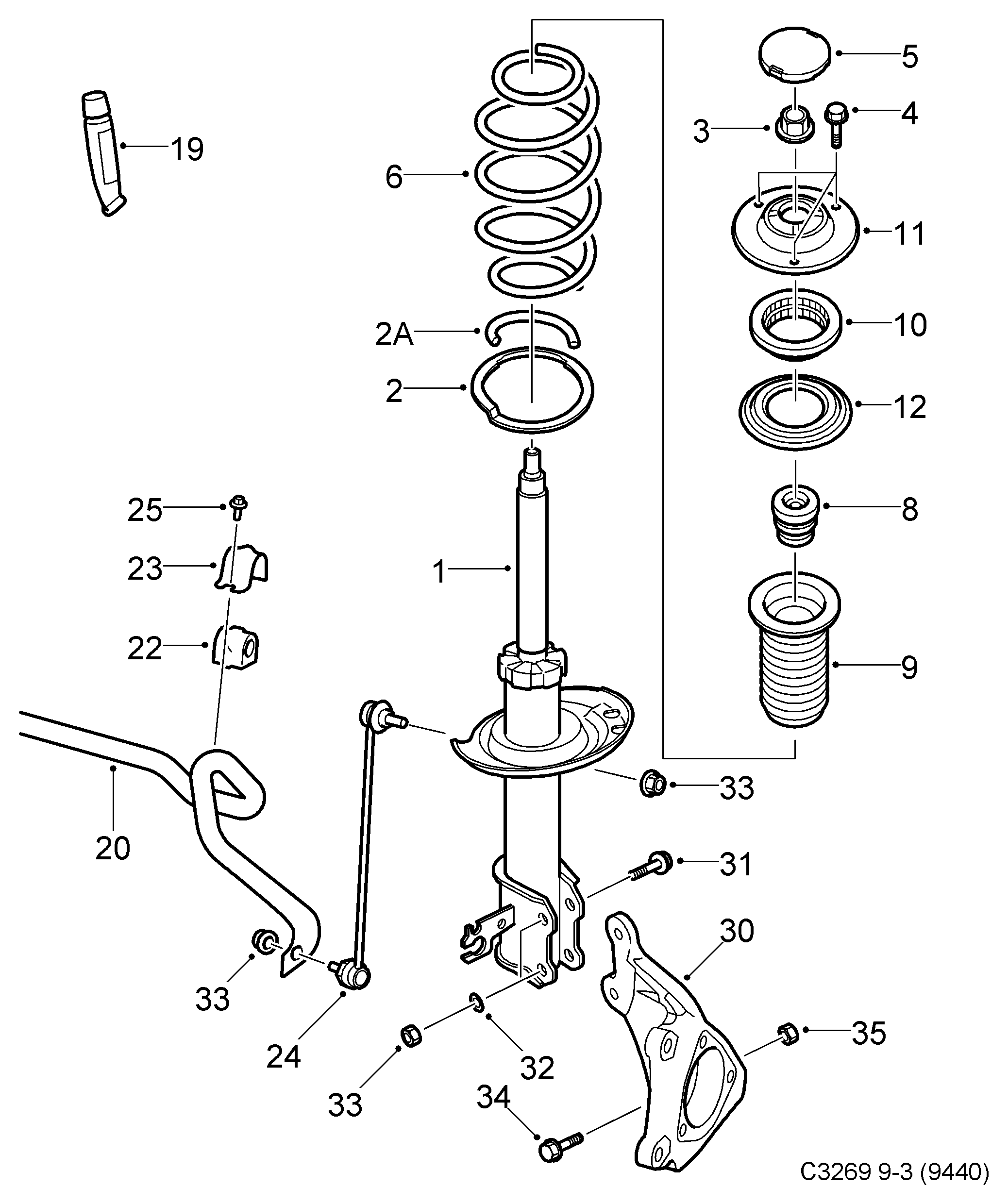 General Motors 13188763 - Тампон на макферсън vvparts.bg