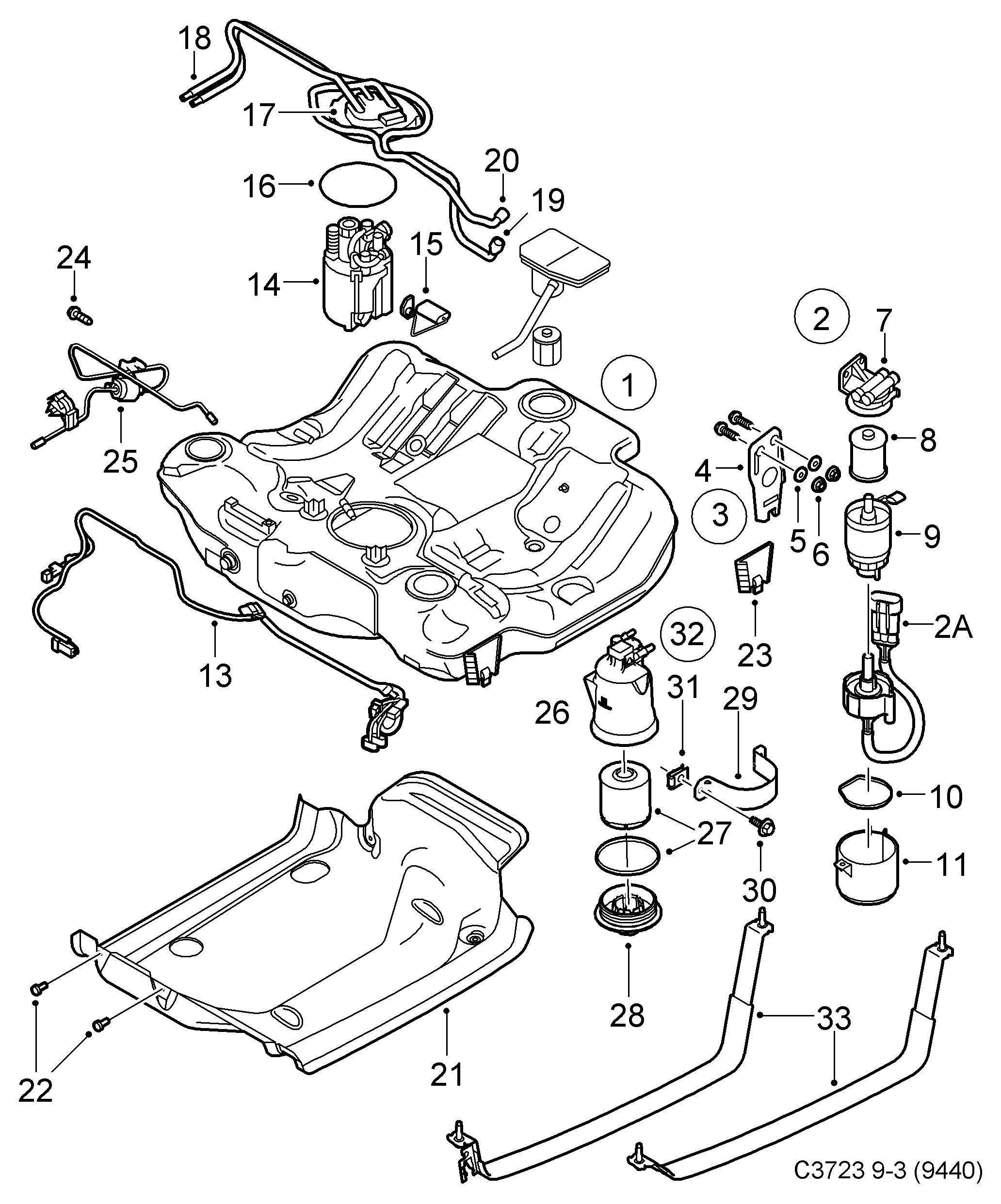 DAEWOO 13263262 - Горивен филтър vvparts.bg