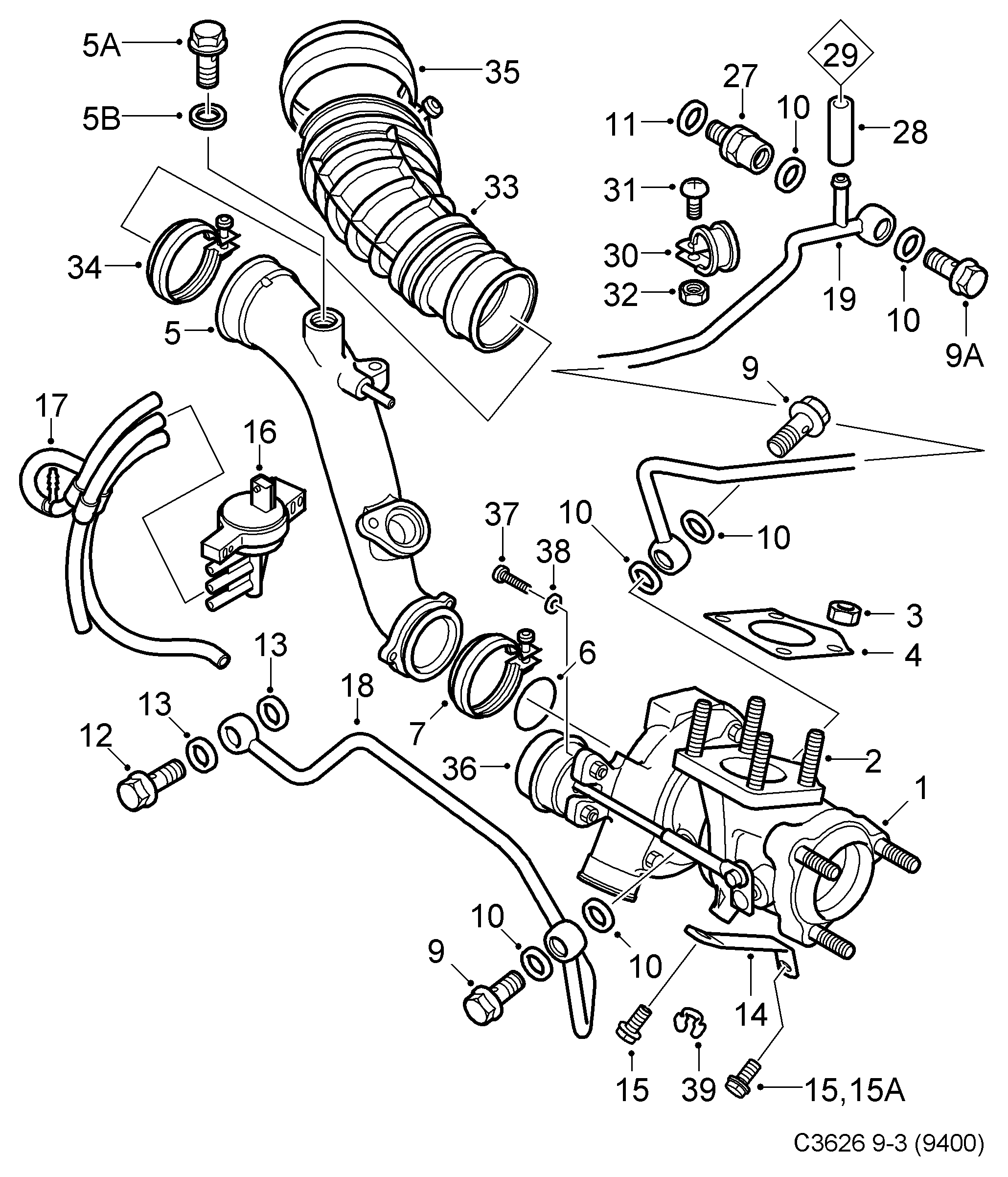 TOYOTA 9192568 - Пистов ремък vvparts.bg