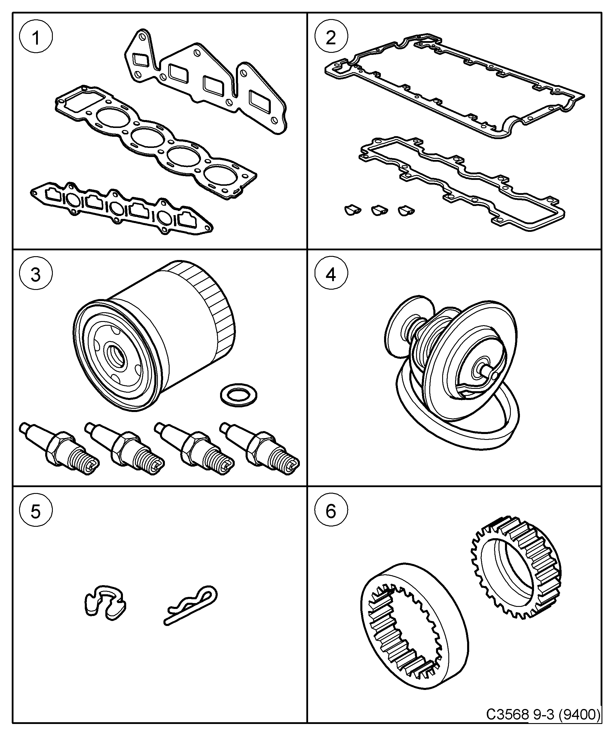 GMC 93186554 - Маслен филтър vvparts.bg