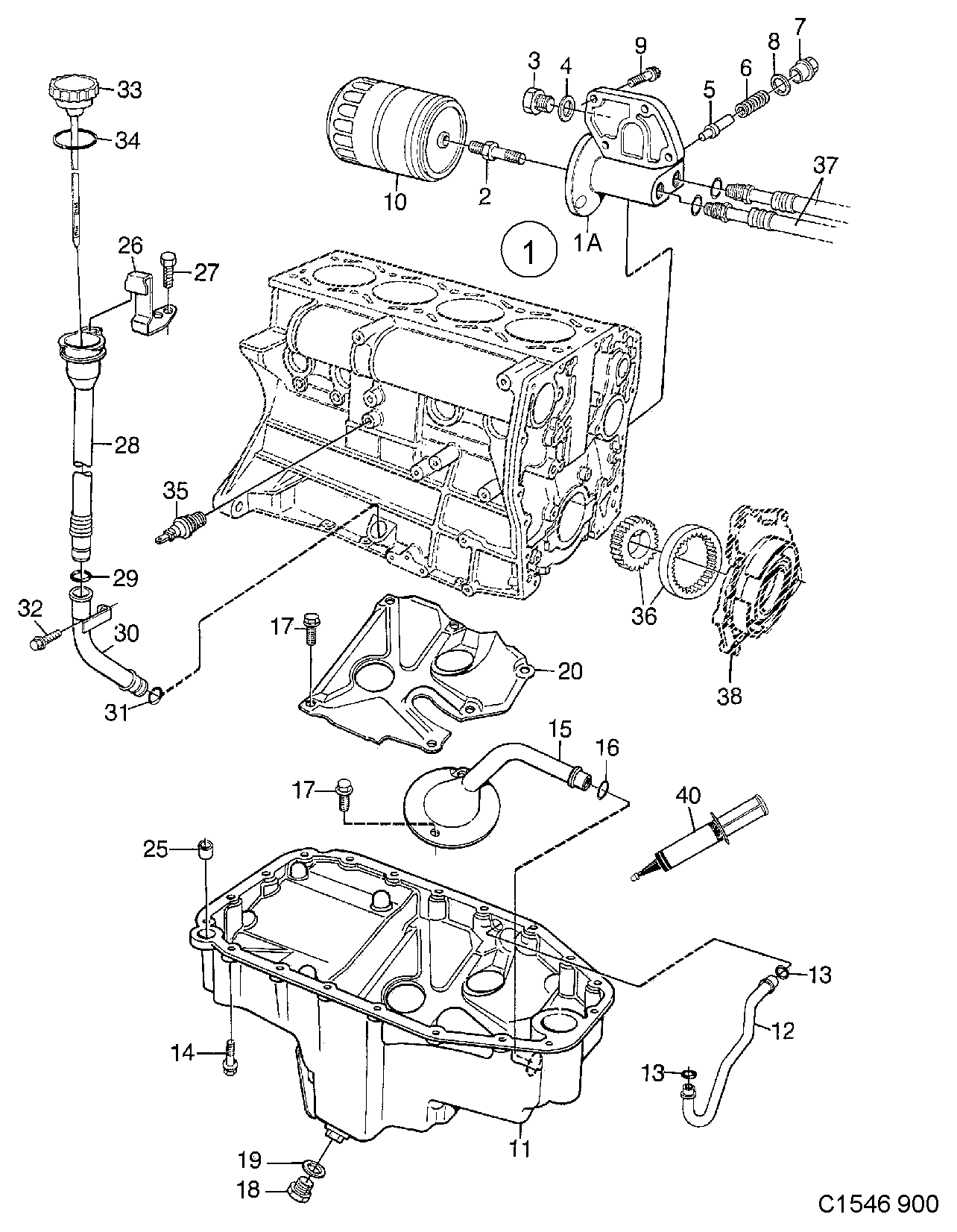 Scania 9144445 - Маслен филтър vvparts.bg