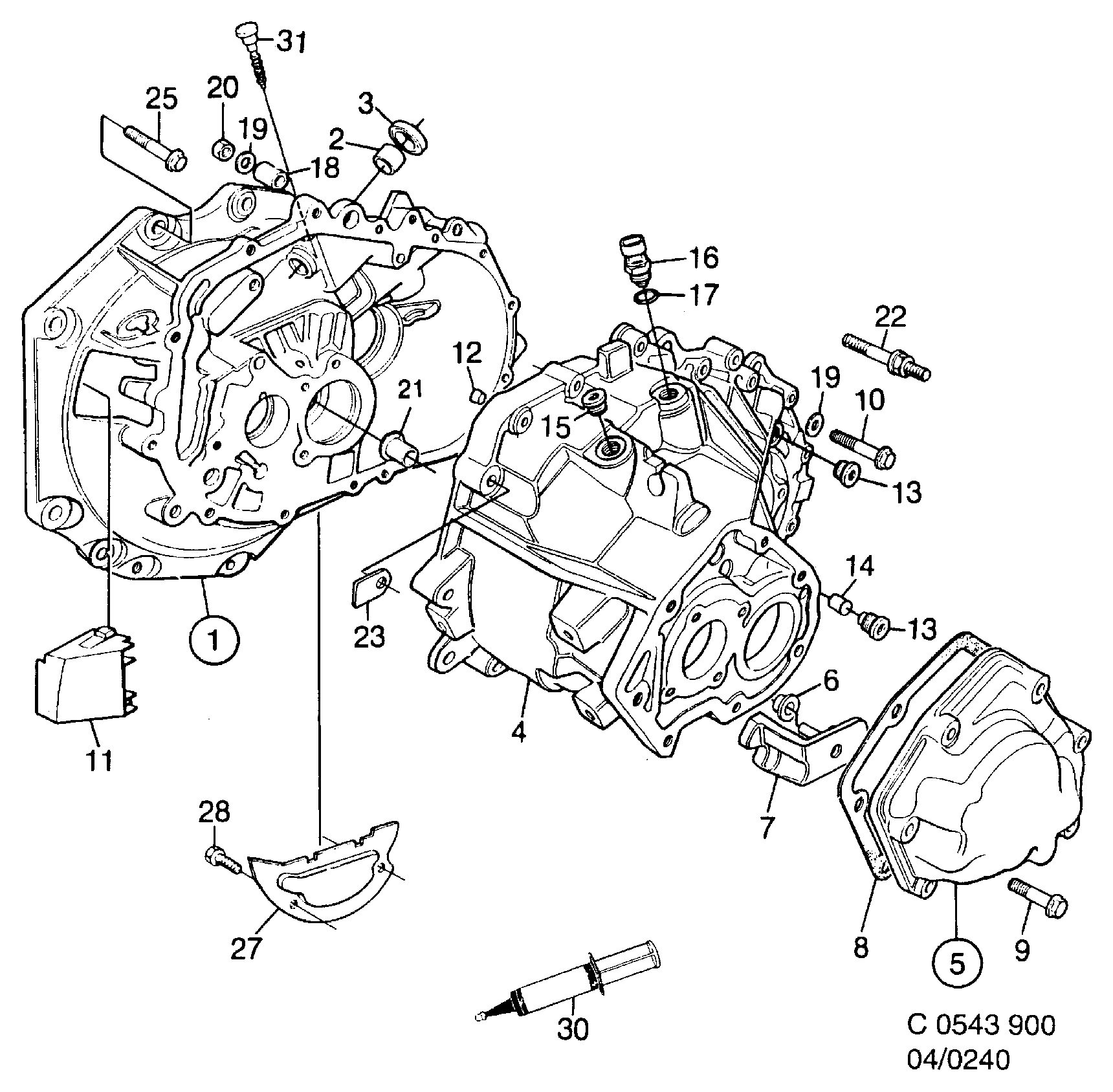 General Motors 4232666 - Включвател, светлини за движение на заден ход vvparts.bg