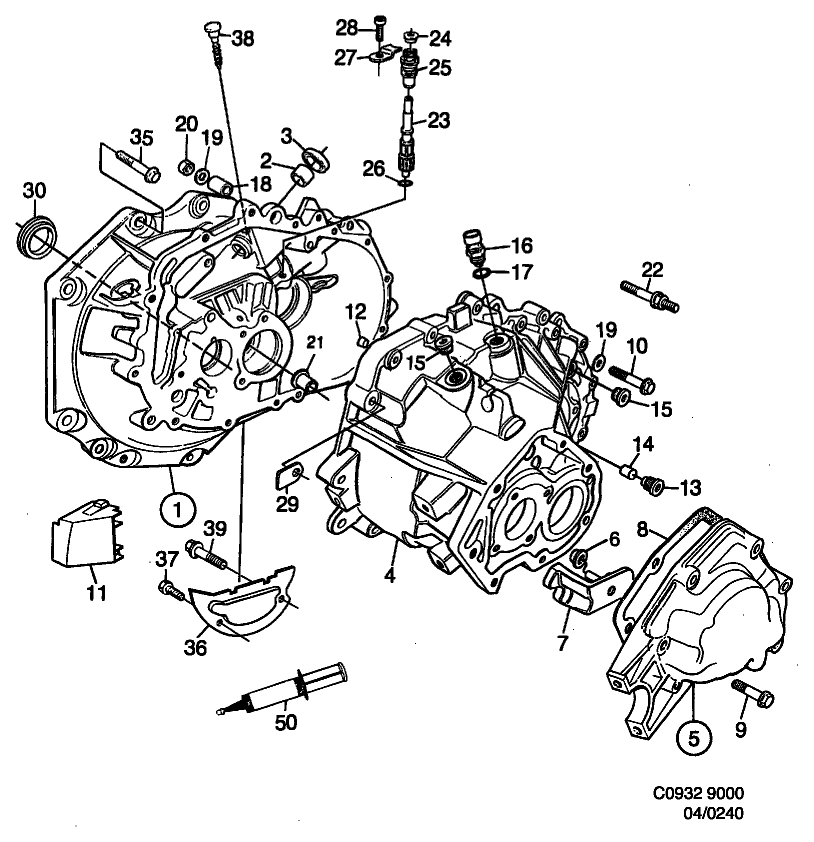 SAAB 8711707 - Семеринг, задвижване на тахографа vvparts.bg