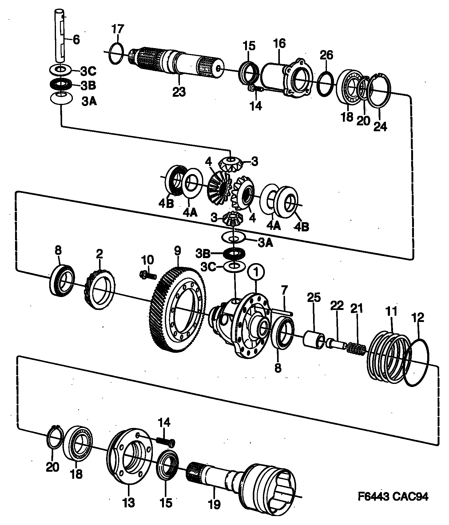 SAAB 8731804 - Семеринг, главина на колелото vvparts.bg