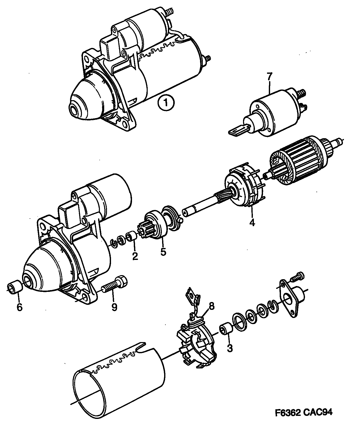 SAAB 47 70 012 - Стартер vvparts.bg