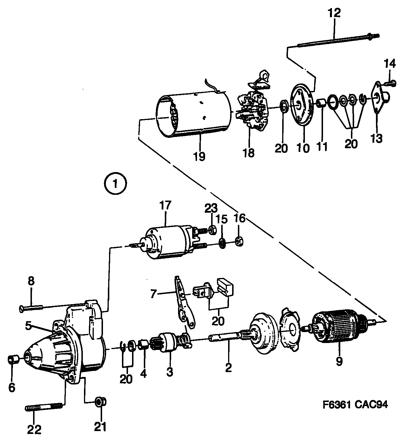 Scania 4443776 - Магнитен превключвател, стартер vvparts.bg