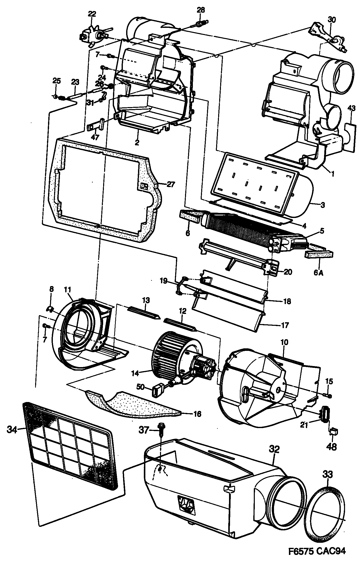 SAAB 407 2211 - Филтър купе (поленов филтър) vvparts.bg