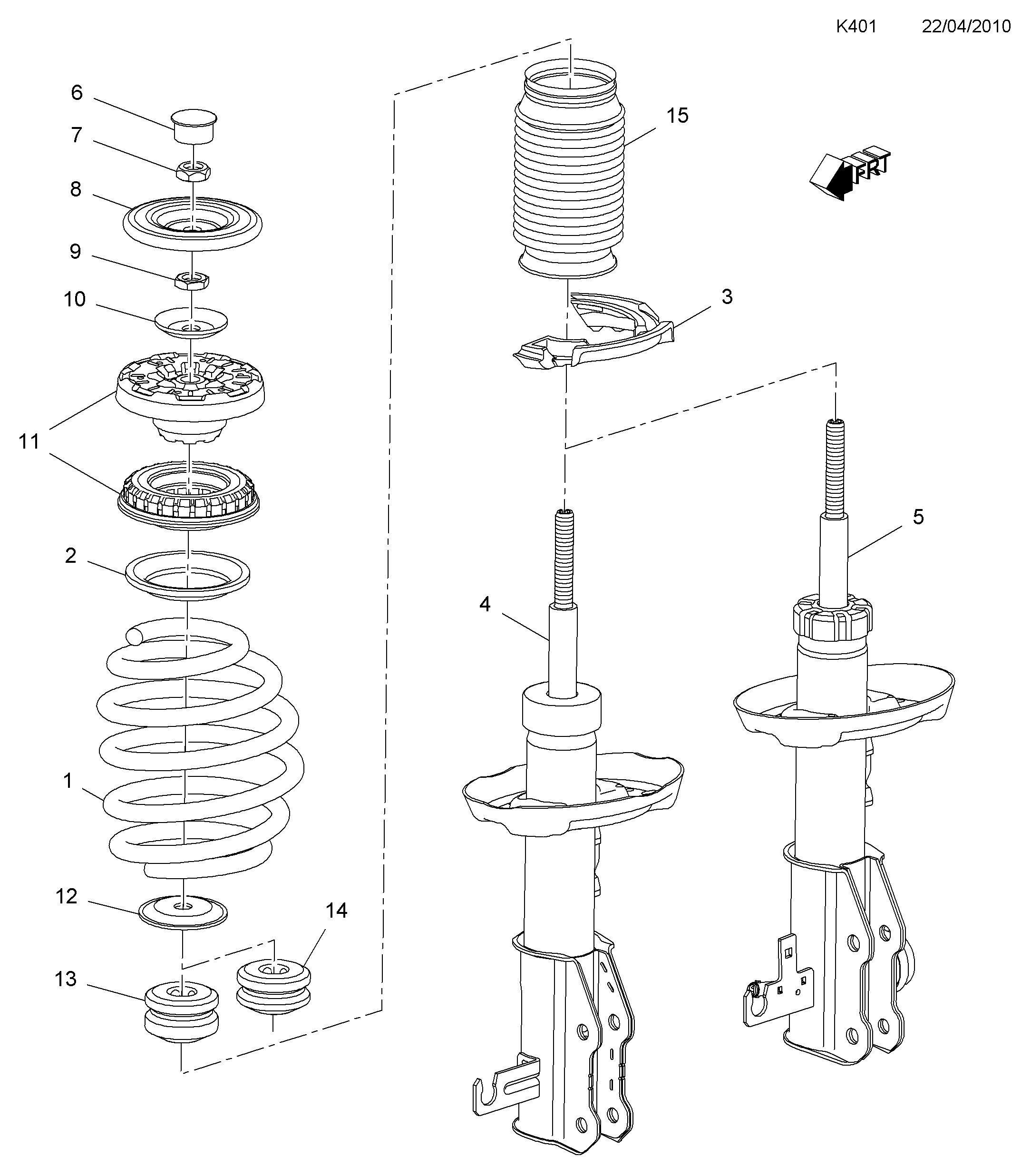 Opel 5344026 - Прахозащитен комплект, амортисьор vvparts.bg